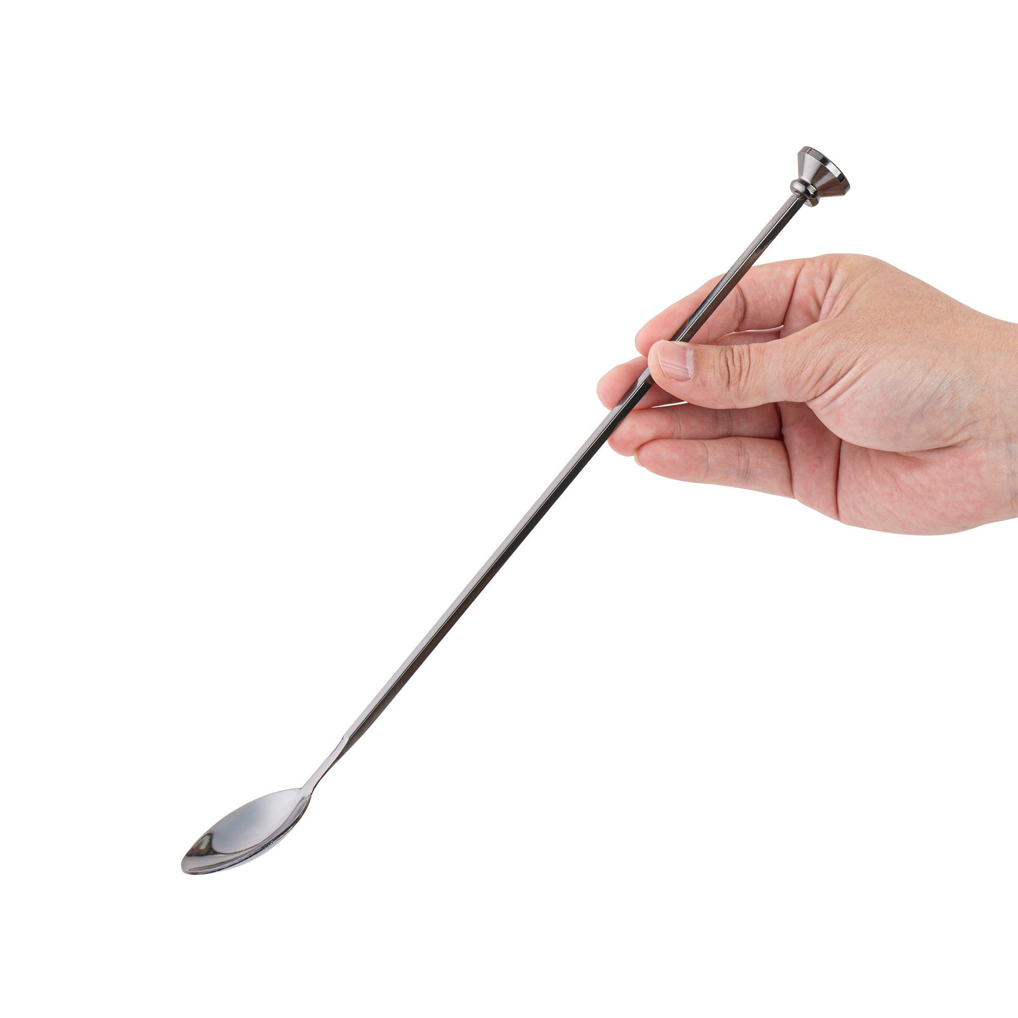 Premium Stainless Steel Bar Spoon & Muddler Set - 12