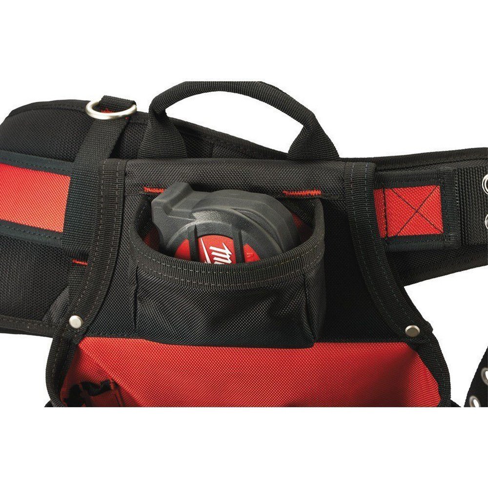 Milwaukee 48-22-8120 Heavy Duty Contractor Work Belt with Suspension Rig - Comfortable Tool Belt for Construction, Carpentry & Home Improvement Projects