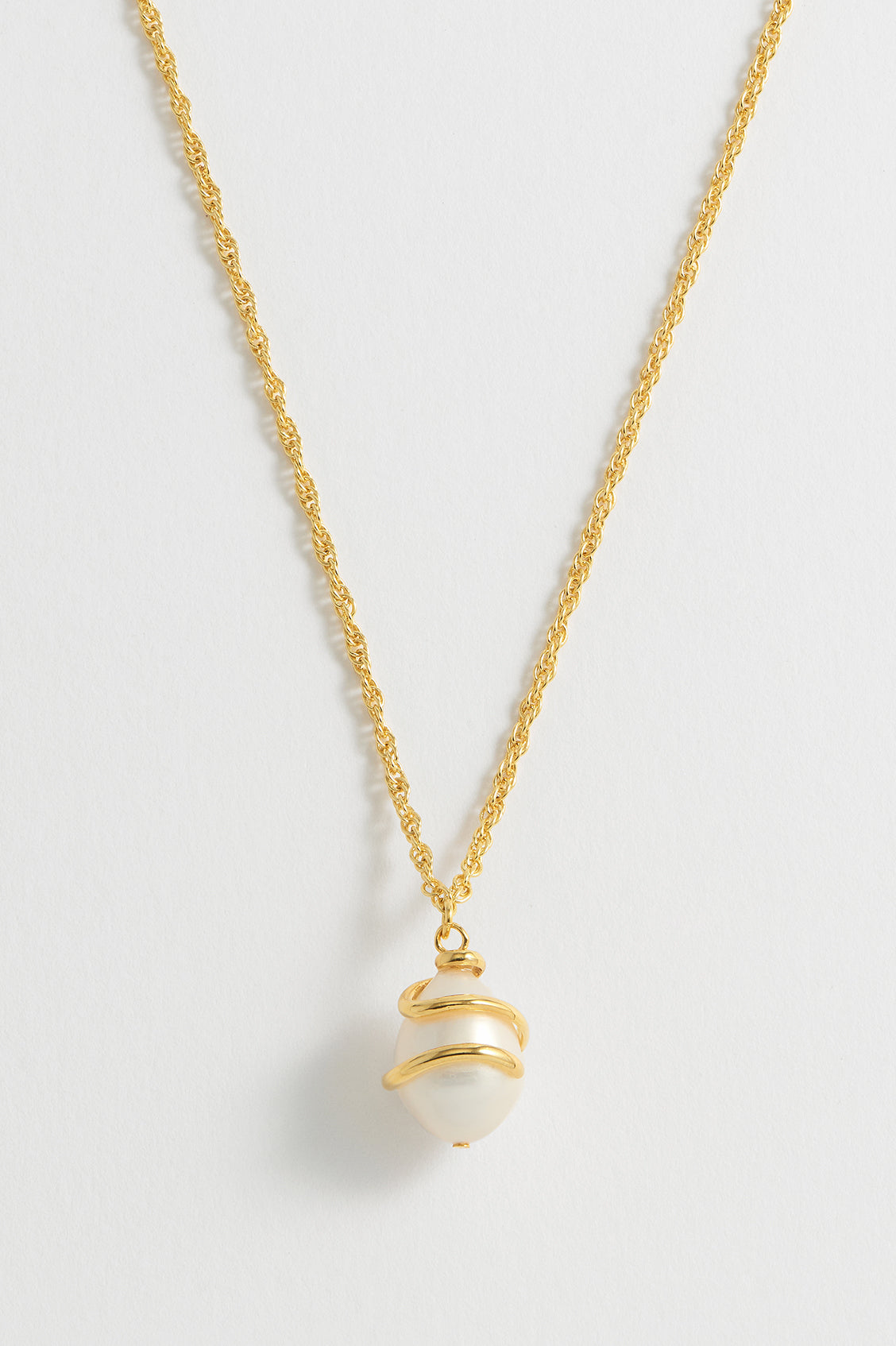 Elegant Pearl Wrap Rope Pendant Necklace - Dainty Boho Jewelry for Women - Perfect for Weddings, Parties & Everyday Wear
