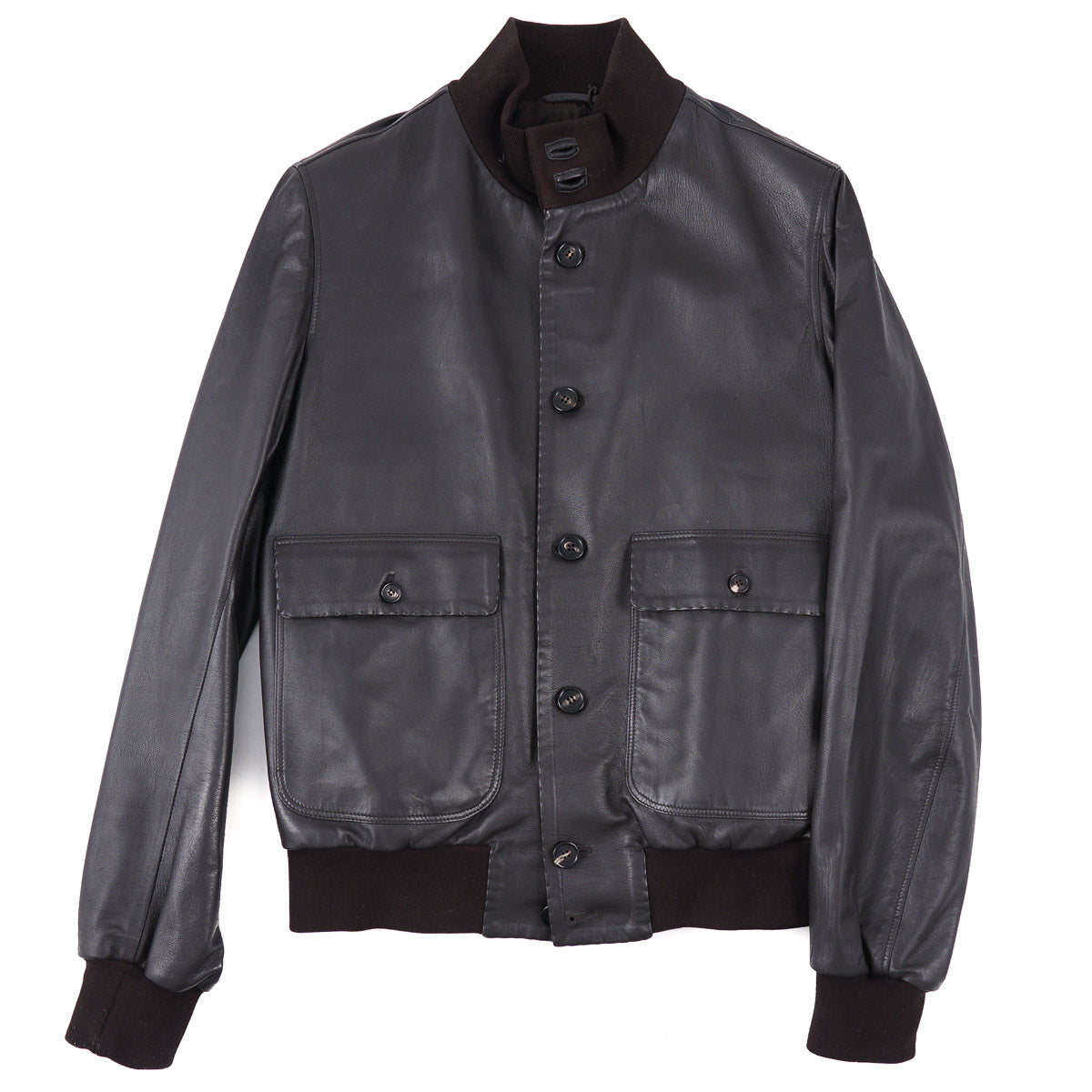 Premium Nappa Leather Bomber Jacket for Men - Classic Aviator Style Jacket with Quilted Lining - Perfect for Casual Wear, Motorcycle Riding & Outdoor Adventures