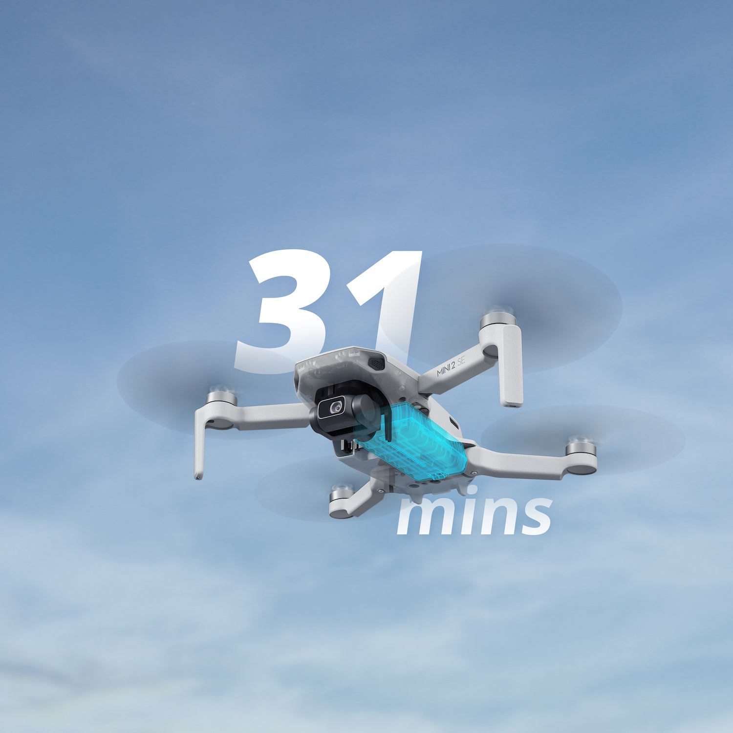DJI Mini 2 SE Drone with 4K Camera - Lightweight & Foldable Quadcopter for Adults - Perfect for Aerial Photography, Travel Adventures & Outdoor Exploration