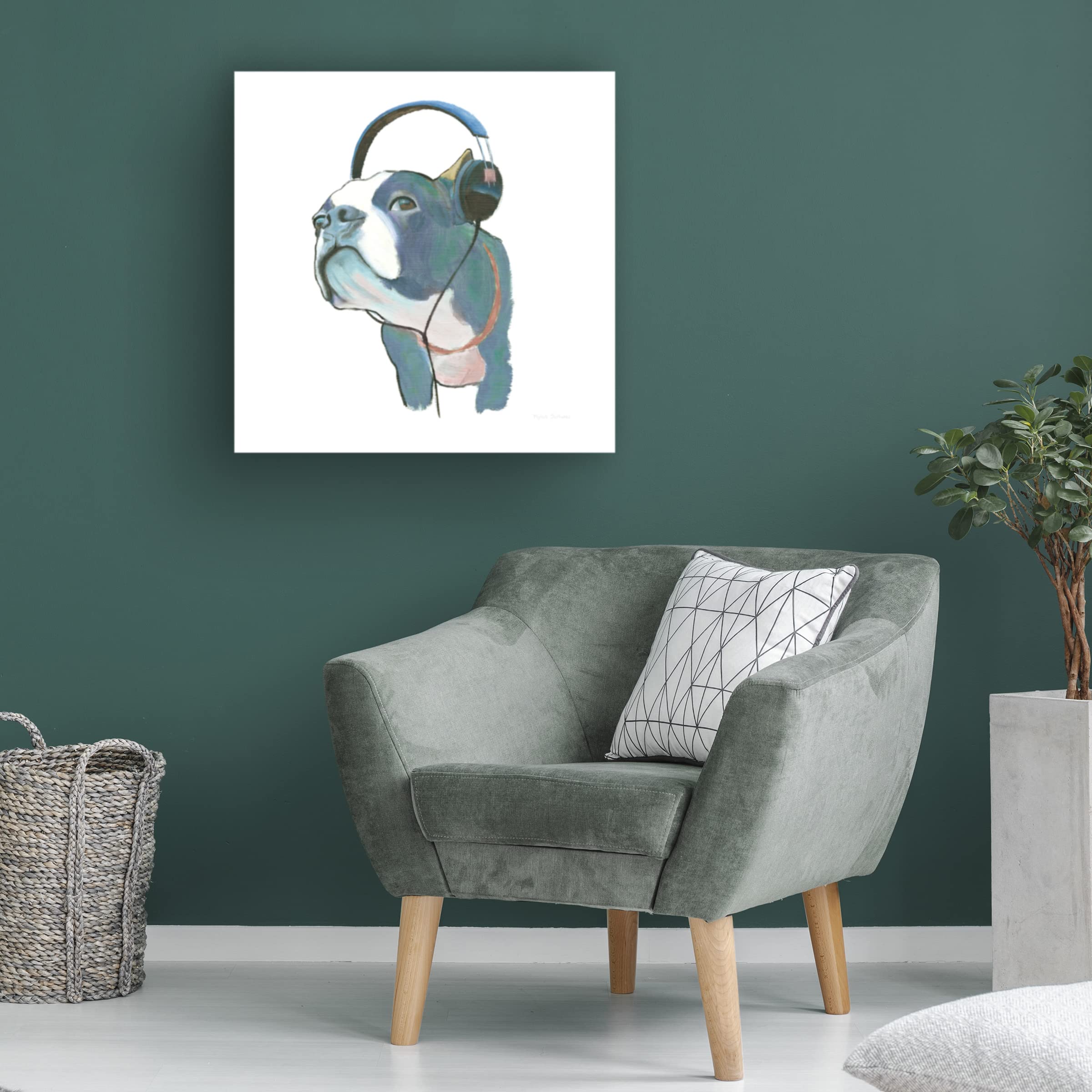 Myles Sullivan 'The Boys III Pastel' Canvas Wall Art Print - Modern Home Decor for Living Room, Bedroom & Office | Trademark Fine Art Collection