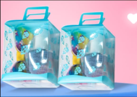 LUNNA Fairy Kit with Bubbles - Safe & Fun Kids Makeup Set for Dress Up, Birthday Parties & Pretend Play