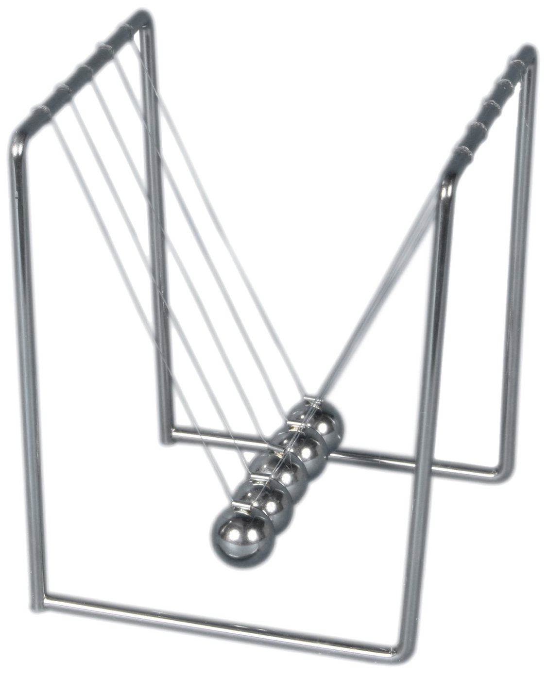 Newton's Cradle Classic Desk Toy - Steel Ball Pendulum Physics Science Decor for Office & Home - Stress Relief & Educational Gift for Adults & Kids
