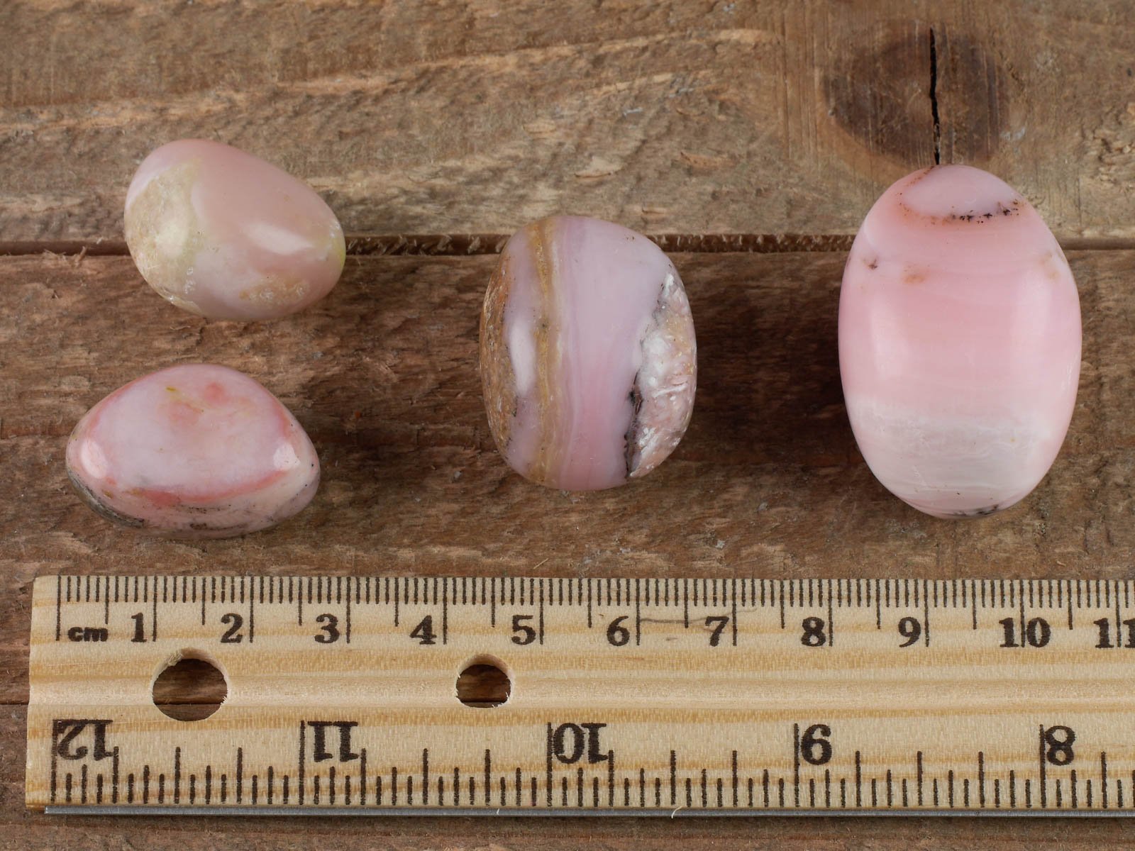 Light Pink Peruvian Opal Tumbled Stones - Natural Healing Crystals for Self Care, Meditation & Energy Balancing - Perfect for Home Decor, Jewelry Making & Spiritual Practices