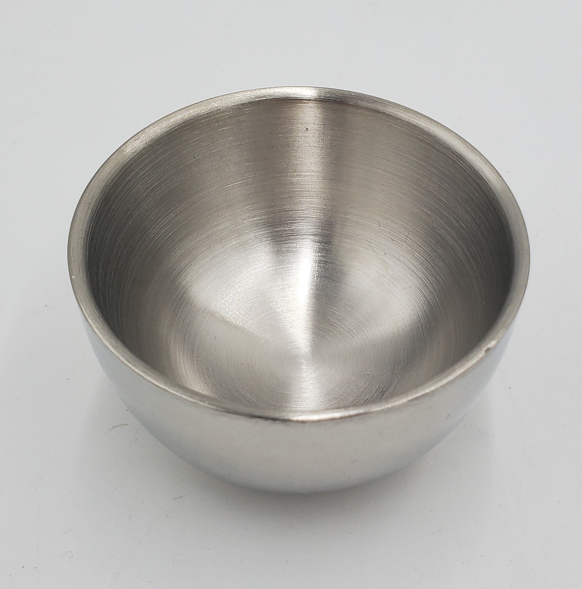 2.25x1.75 Inch Stainless Steel Round Bowl - Silver Polished Kitchen Serving Bowl for Salad, Soup, Dessert & Party Dishes