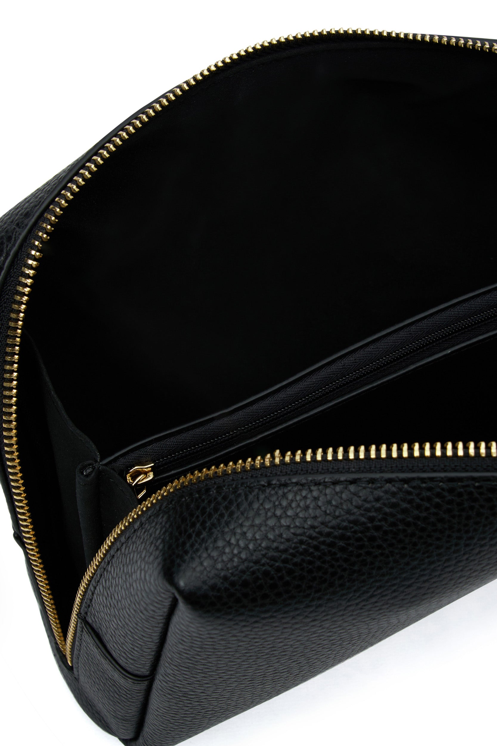 Claudia Black Makeup Bag - Waterproof & Travel-Friendly Cosmetic Organizer for Women | Perfect for Travel, Gym, and Everyday Use