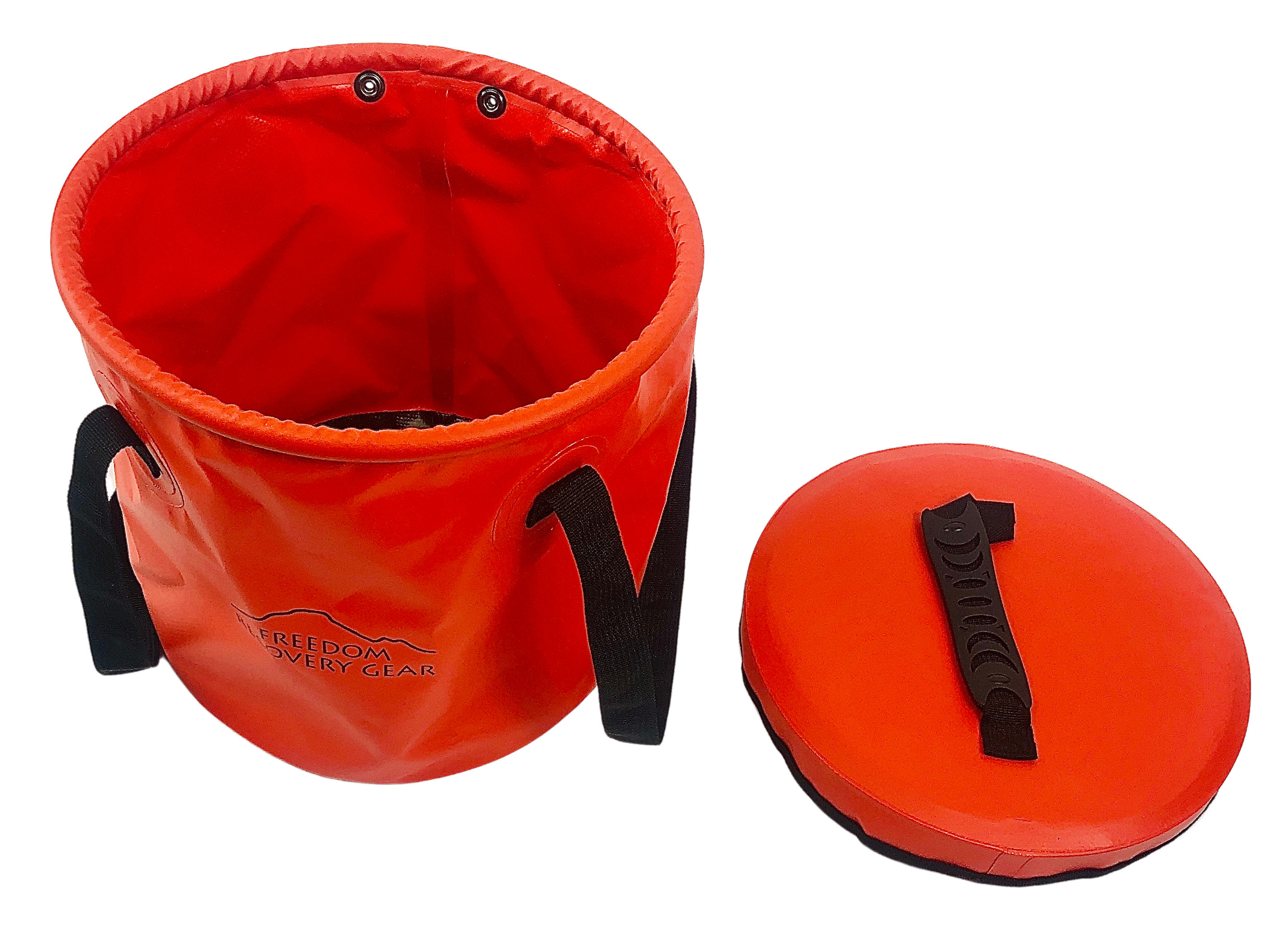 Collapsible Water Bucket & Rope Bucket 12L - Portable Camping, Hiking, Emergency Water Storage for Outdoor Adventures