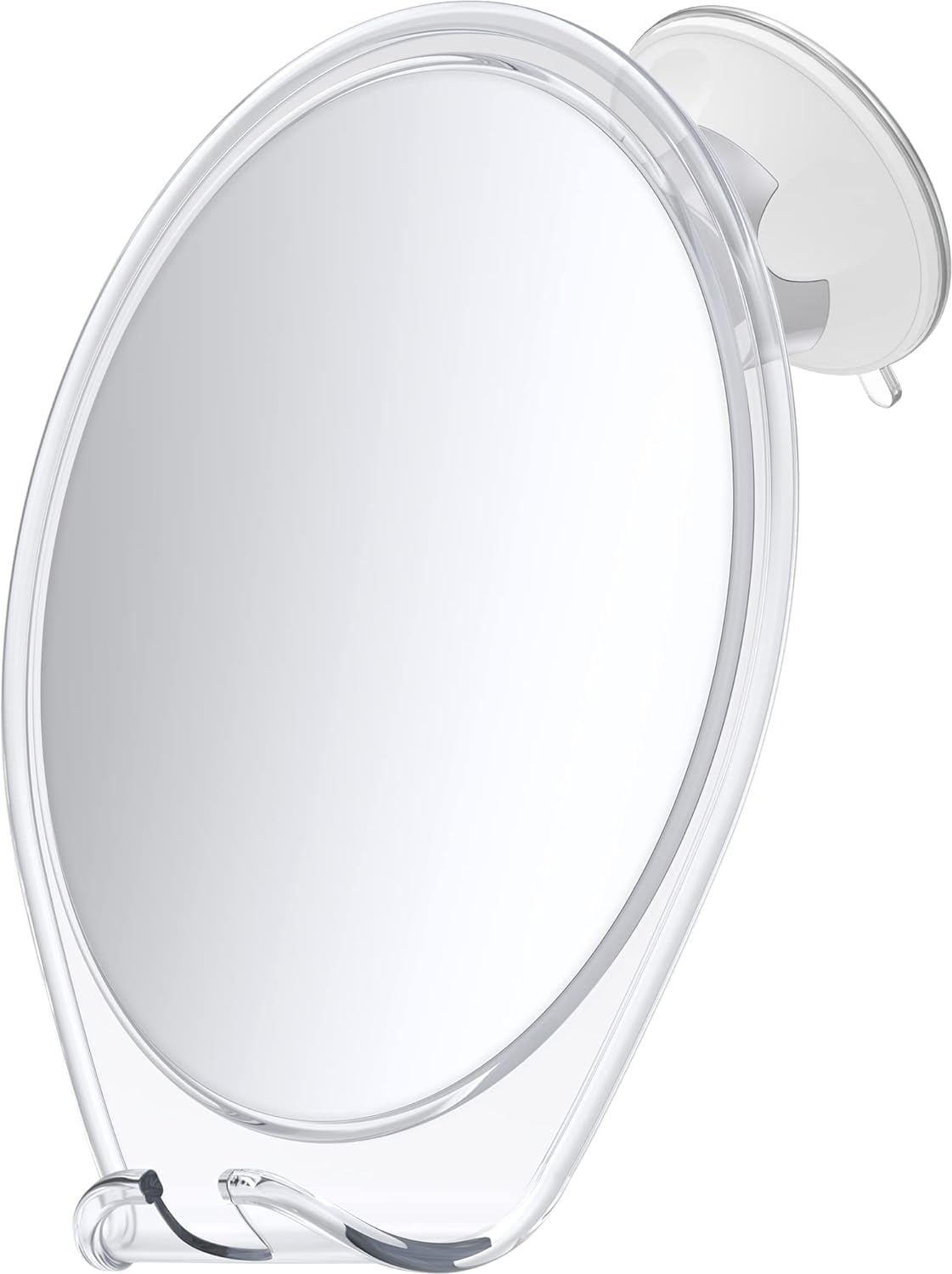 Fogless Shower Mirror for Shaving with Suction Cup & Razor Holder - Large Anti-Fog Bathroom Mirror for Men, Perfect for Shaving in Shower or Bathroom - Ideal for Travel & Home Use
