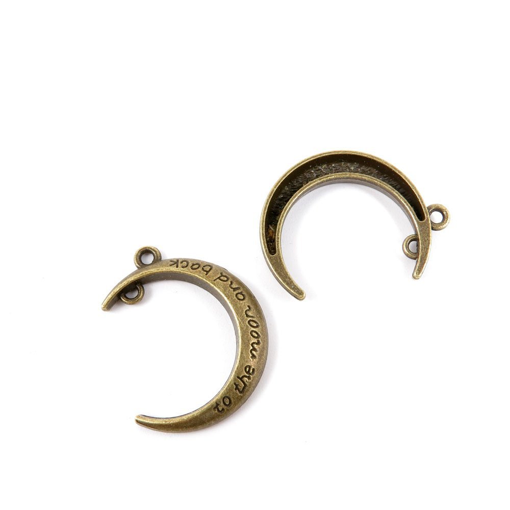 Antique Bronze Jewelry Making Charms - Bulk Craft Findings & Repair Supplies for DIY Bracelets, Necklaces, Earrings - Perfect for Handmade Gifts, Wedding Accessories, and Boho Style Jewelry Crafting