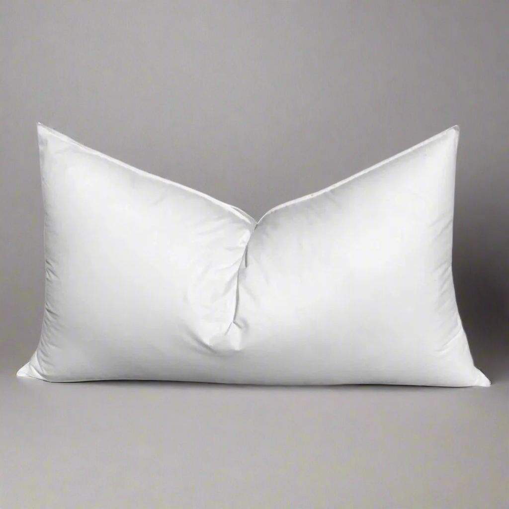 Premium Rectangle Down Alternative Pillow Insert - Hypoallergenic & Breathable for Side, Back, and Stomach Sleepers - Perfect for Bed, Sofa, and Guest Room