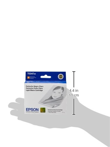 Epson T034720 Stylus Photo 2200 Light Black Ink Cartridge - High-Quality Replacement for Photo Printing, Art Projects & Professional Documents