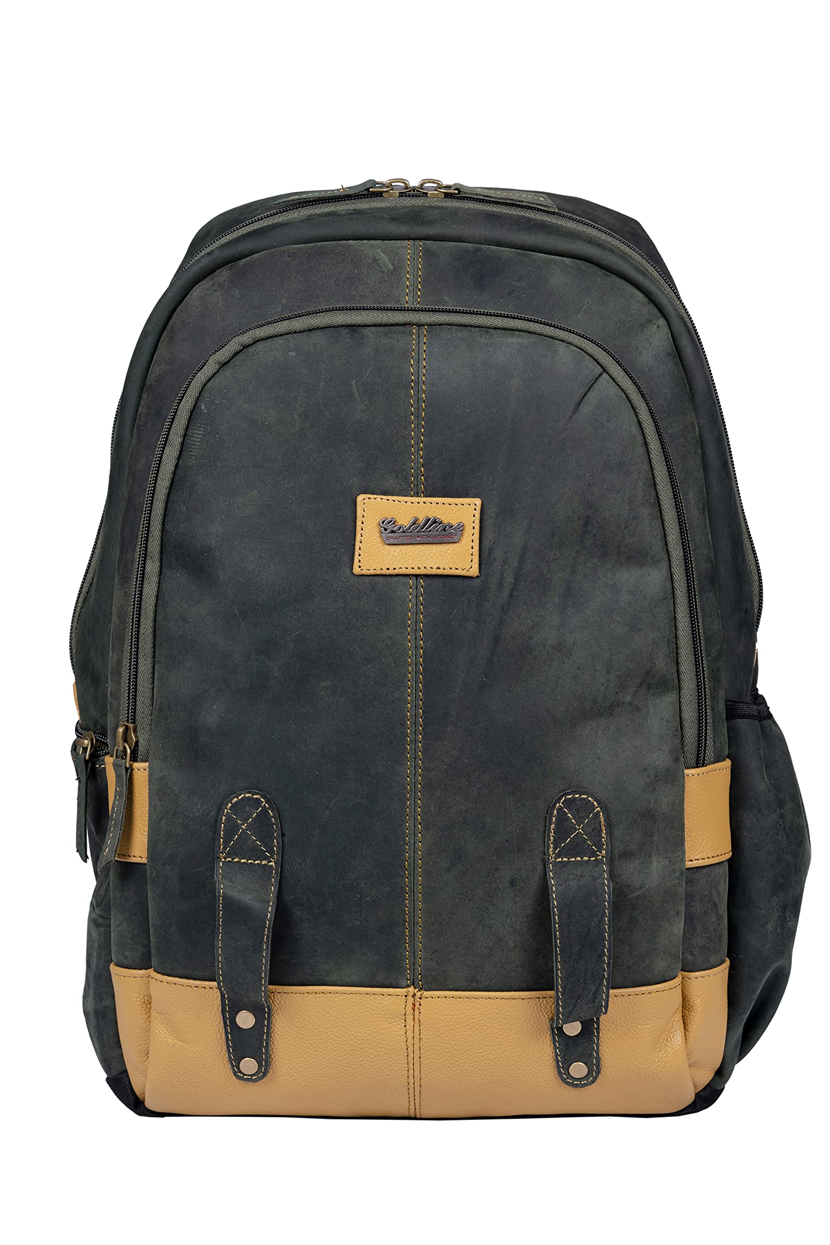 Premium Genuine Leather Backpack for Men - 19