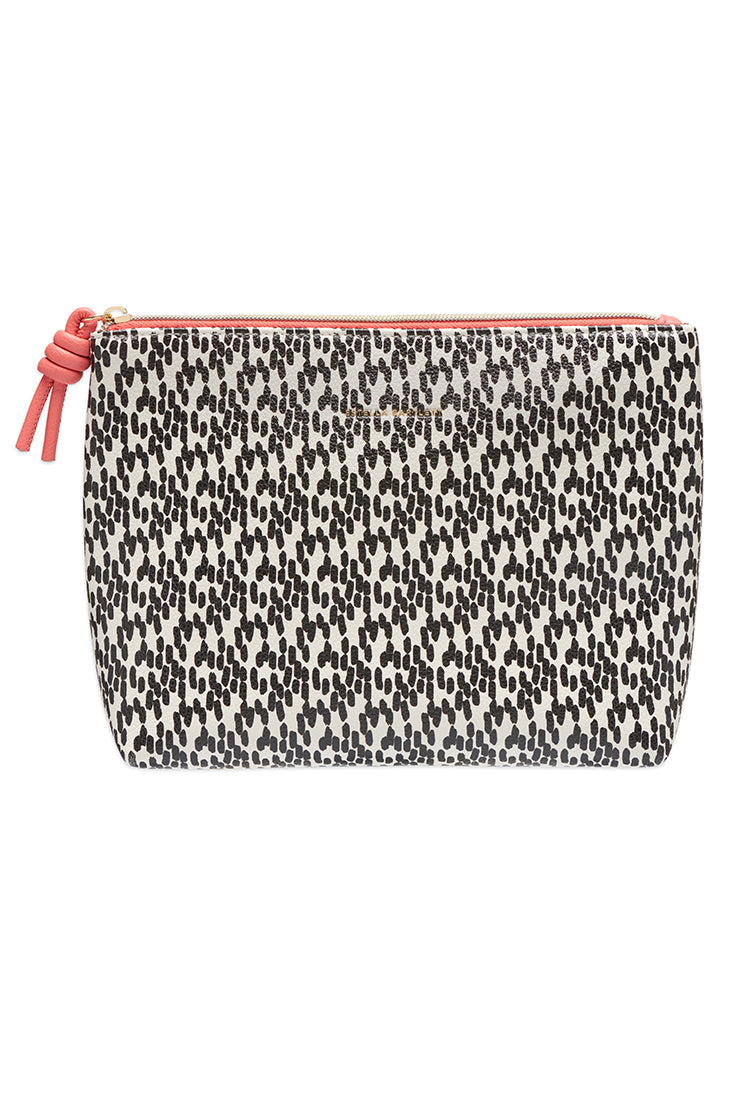 Spot Print Makeup Pouch EBP6272 - Waterproof Cosmetic Bag for Travel, Gym & Daily Essentials Storage | Trendy Makeup Organizer for Women & Teens