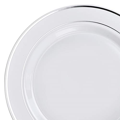 A1. White & Silver Rim