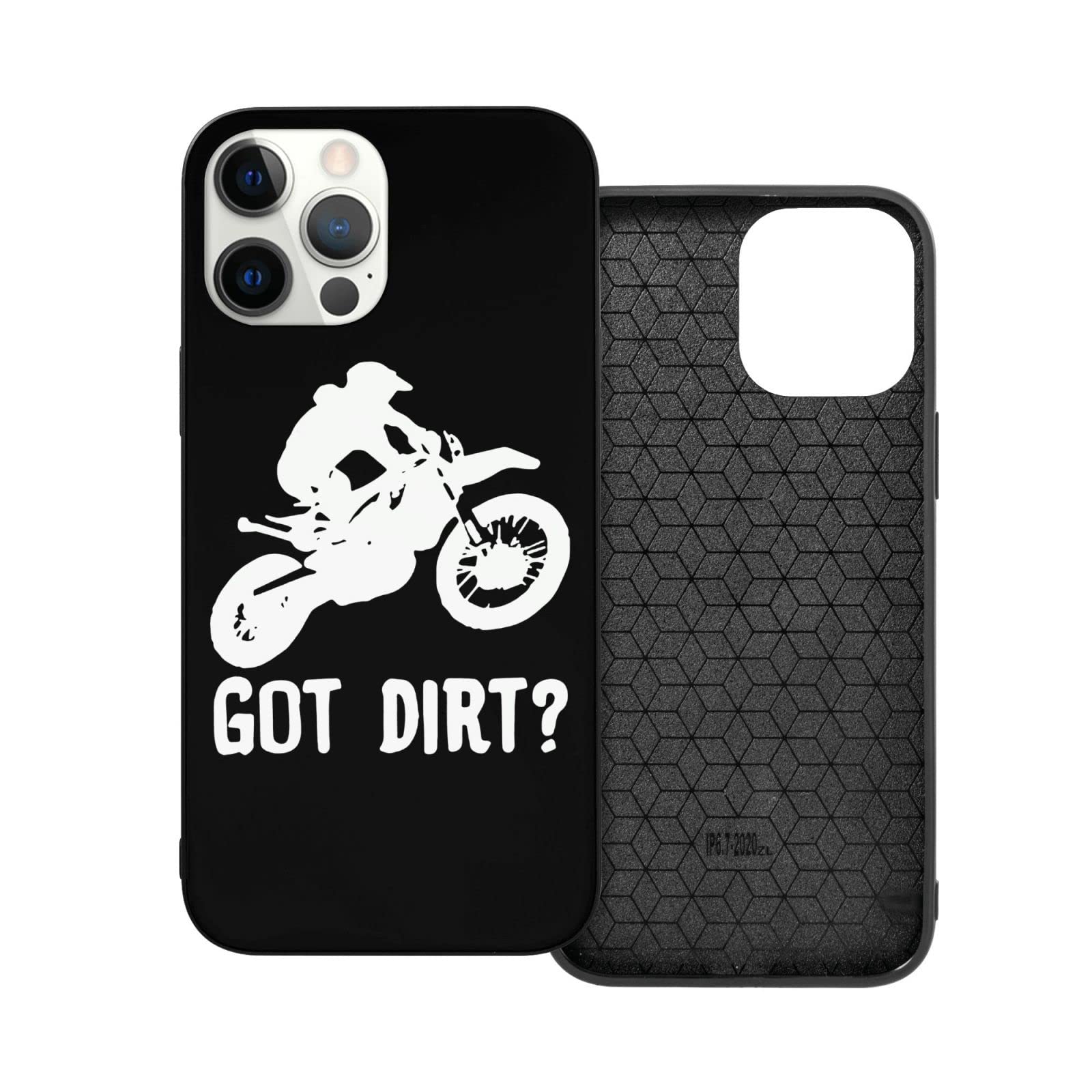 Dirt Bike Motocross Racing Phone Case for iPhone 12/12 Pro/12 Pro Max/12 Mini - Durable Protective Cover for Off-Road & MX Enthusiasts | Perfect for Racing, Trail Riding & Outdoor Adventures
