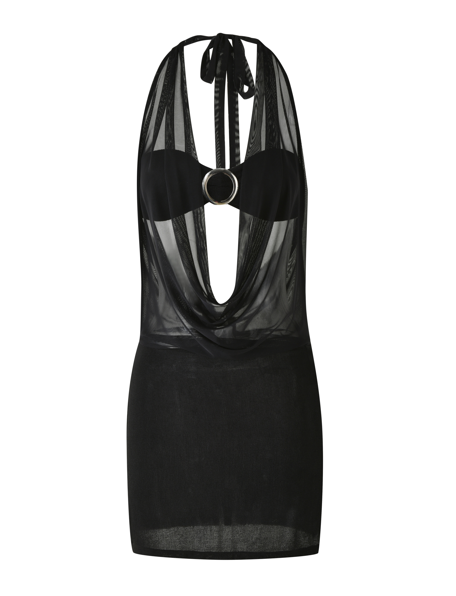 MAKENA Two-Piece Dress for Women - Elegant Black Outfit for Casual & Party Wear | Summer Fashion & Evening Occasions