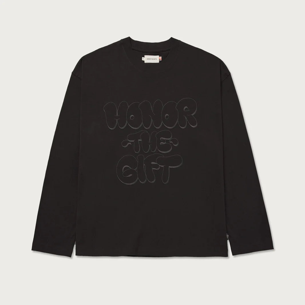Amp'd Up Black Long Sleeve Shirt for Men - Stylish Casual Wear for Work, Gym & Outdoor Activities