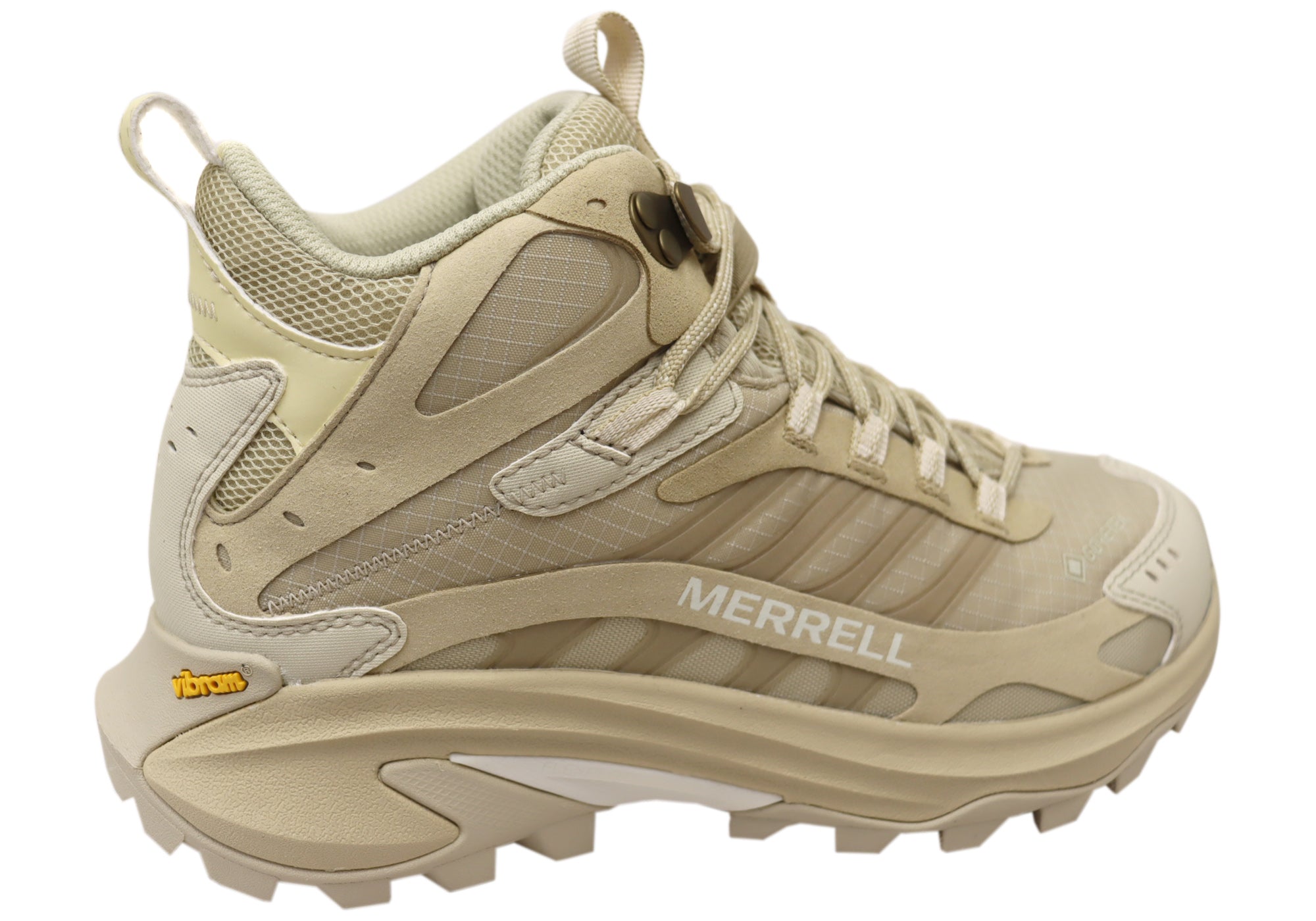 Merrell Women's Moab Speed 2 Mid Gore-Tex Waterproof Hiking Boots - Comfortable & Durable Lace-Up Outdoor Shoes for Trail Walking, Camping & Backpacking
