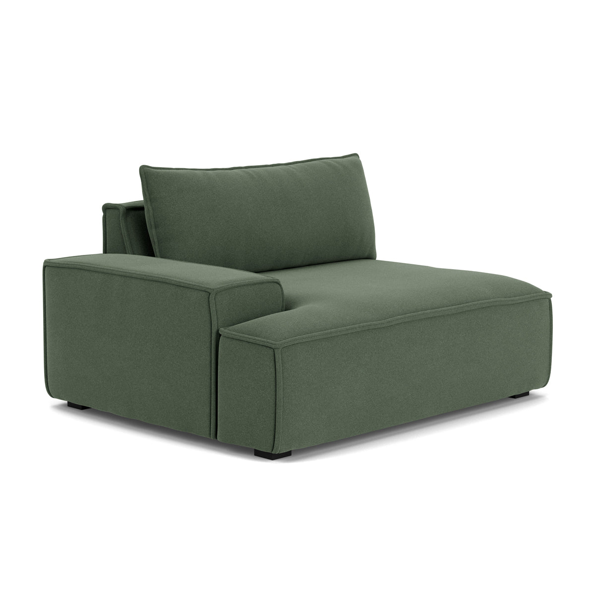 Daphne Fabric Modular Sofa - 1 Seater Left Arm Design for Living Room, Lounge & Small Spaces | Comfortable & Stylish Home Furniture