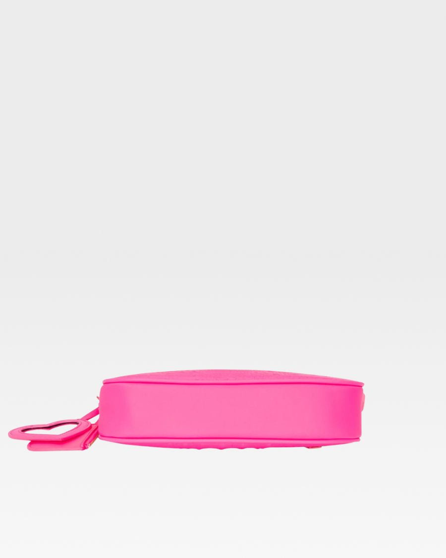 Trendy Neon Pink Brick Shoulder Bag for Women - Stylish Crossbody Purse for Daily Use, Travel & Outfits