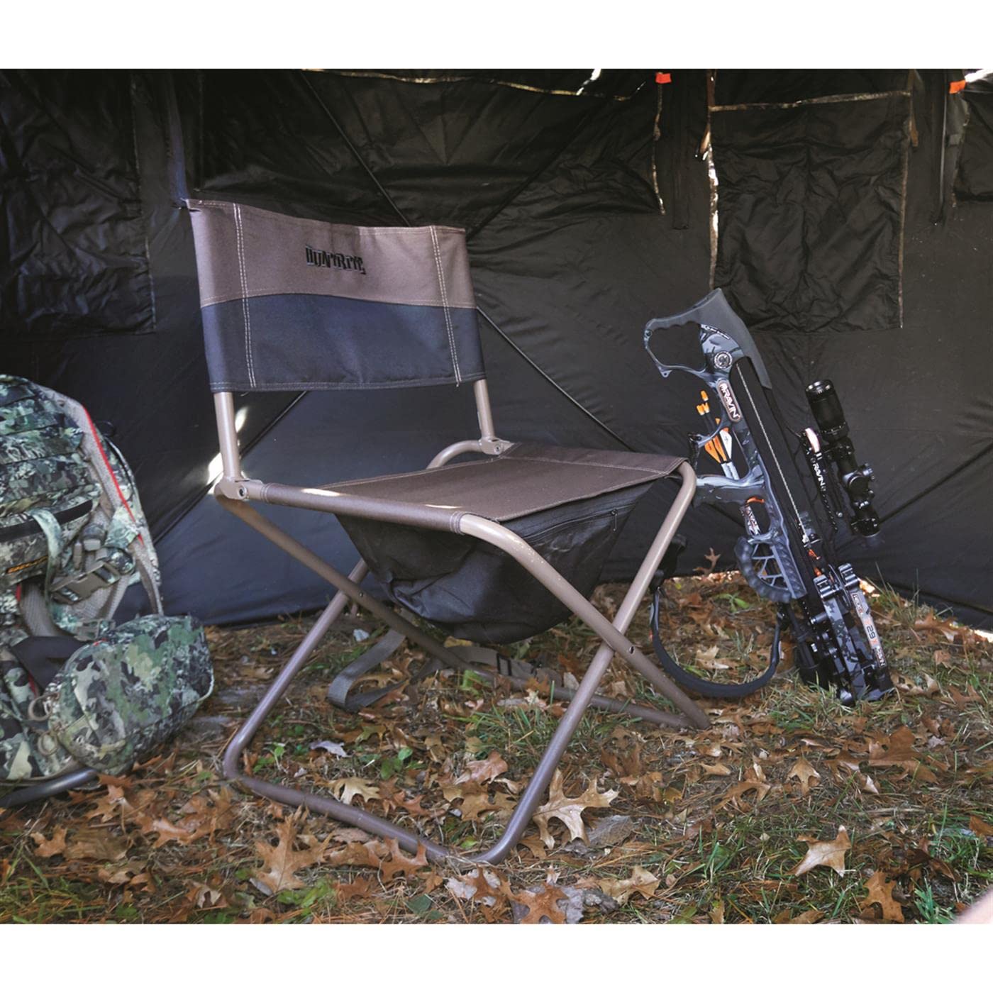 Legend Hunting Chair - Lightweight Folding Hunting Seat with 250-lbs Capacity | Portable & Packable Hunting Gear for Camping, Backpacking & Outdoor Adventures