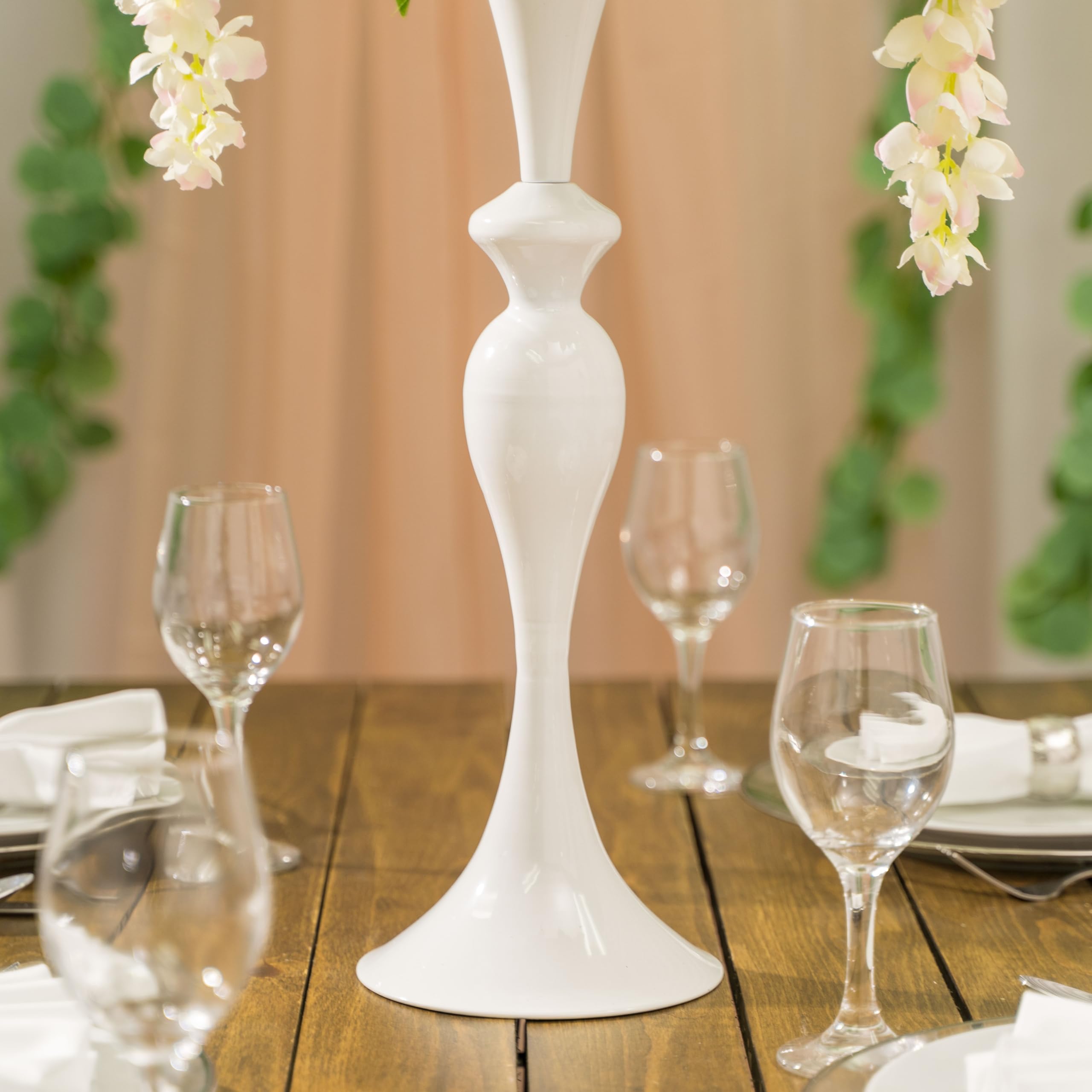 Elegant White Mermaid Vase 25