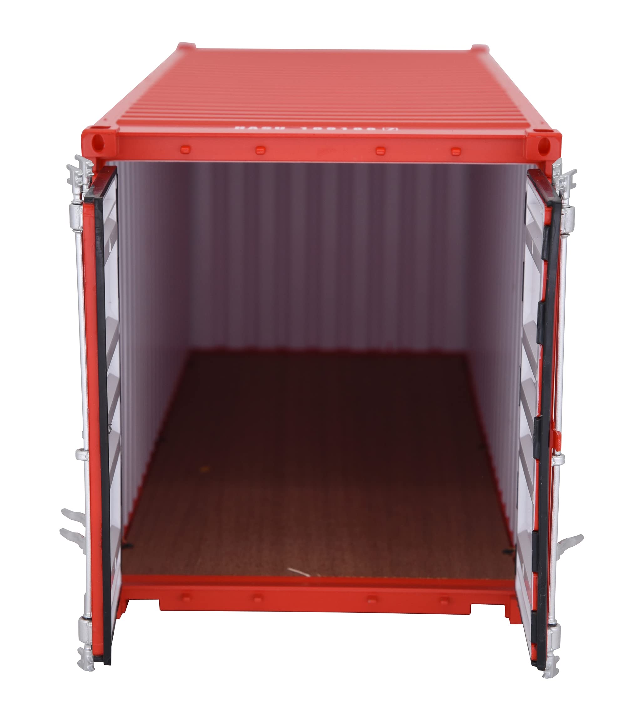 1:20 Scale Hamburg SUD 20GP Shipping Container Model - ABS Resin & Wood Collectible Toy, Home Decor, Gift for Collectors | Perfect for Office Display, Model Train Sets, and Maritime Enthusiasts