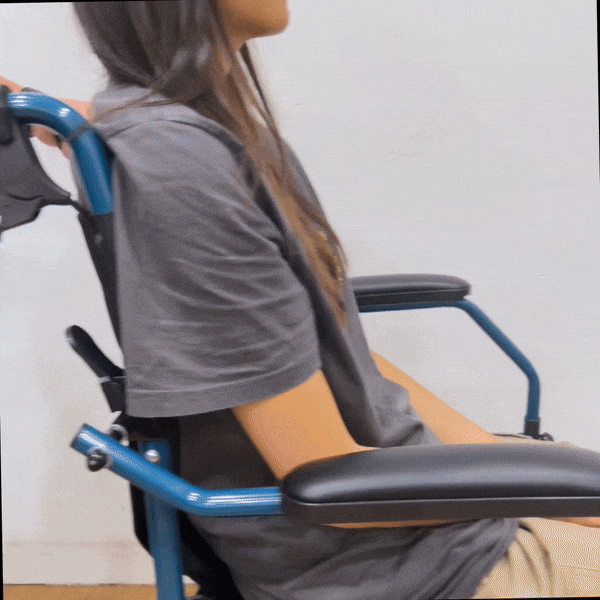 HappyWheels Portable Travel Chair - Lightweight Folding Pushchair for Outdoor Adventures, Beach, Camping & Picnics