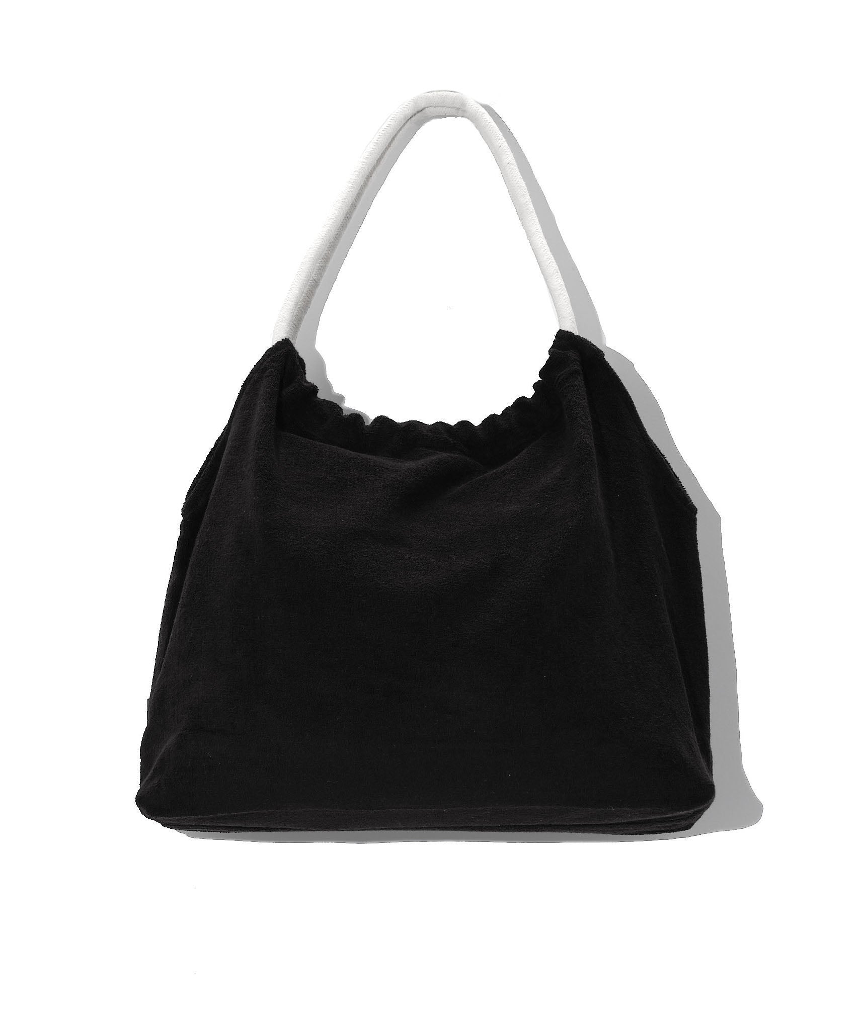 Stylish Terry Two-Tone Tote Bag for Women - Lightweight & Spacious Beach Bag, Gym Tote, or Everyday Carry - Perfect for Travel, Shopping & Work