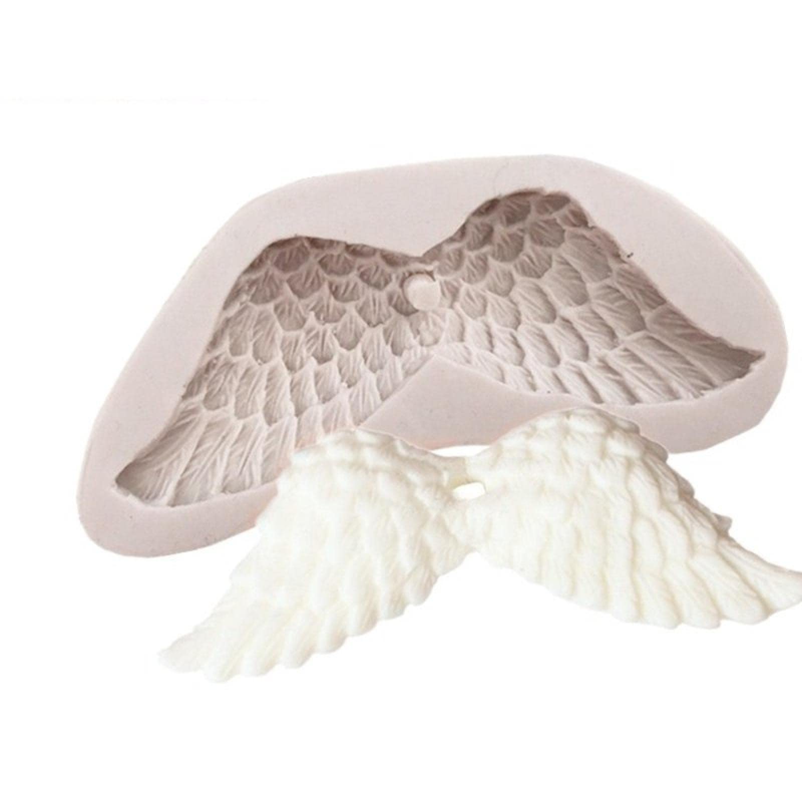 Angel Wings Silicone Fondant Molds - DIY Cake Decorating Tool for Chocolate, Plaster & Clay - Perfect for Birthday Cakes, Cupcakes & Dessert Decorations