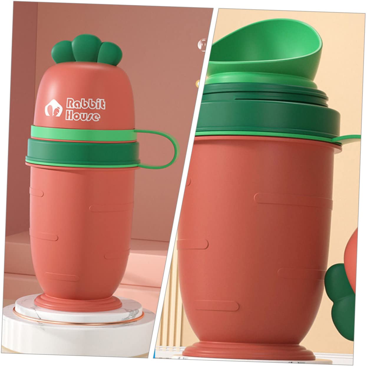 Wakauto 3-Piece Kids Travel Potty Set - Portable Chamber Pot & Urinal for Toddlers - Lightweight PP Material for Home, Car & Outdoor Use