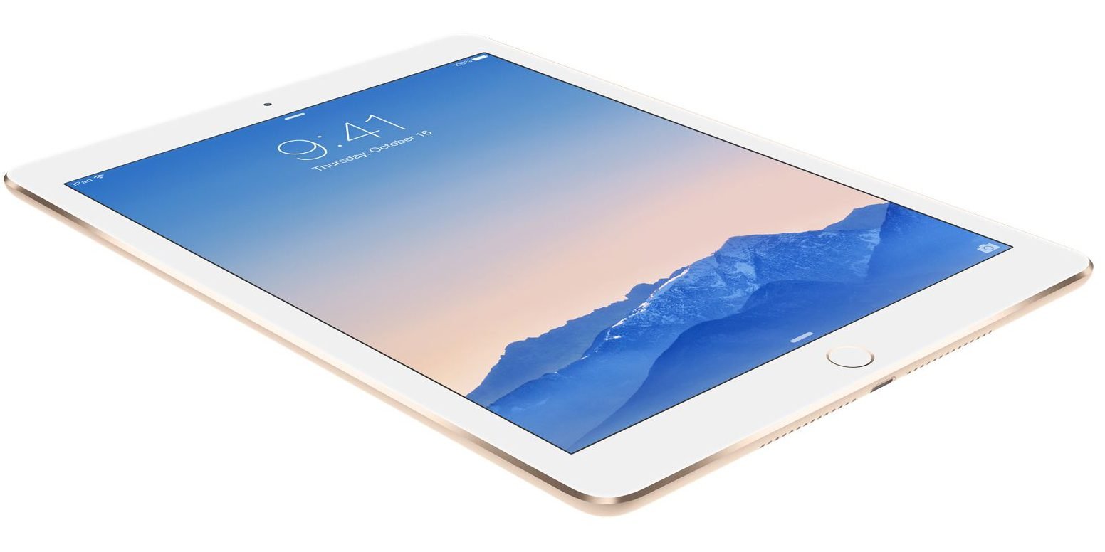Apple iPad Air 2 128GB 4G LTE & Wi-Fi Gold (Renewed) - Perfect for Work, Study & Entertainment on the Go
