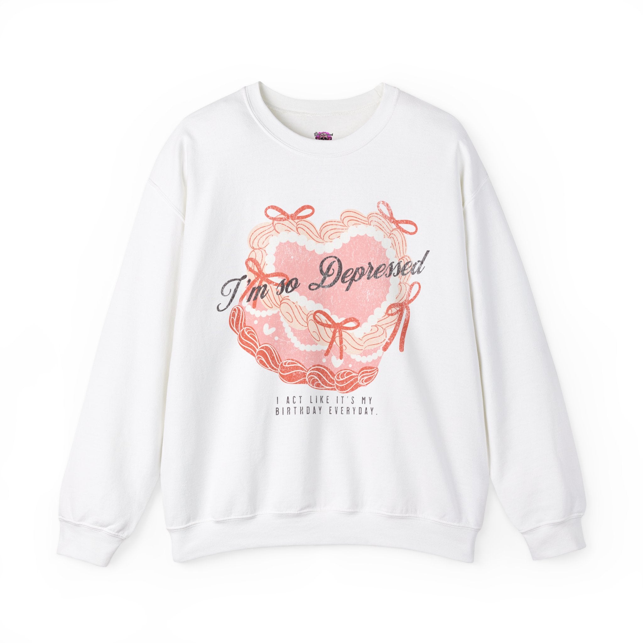 Depression Awareness Crewneck Sweatshirt - Soft Comfortable Unisex Pullover for Mental Health Support | Perfect for Therapy, Self-Care Days & Raising Awareness