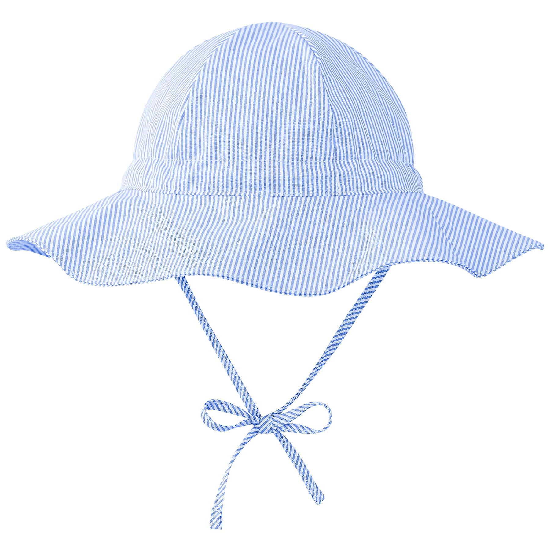 Zando UPF 50+ Baby Sun Hat - Toddler Sun Protection Bucket Hat for Boys & Girls 0-4T, Wide Brim Infant Beach Hat - Perfect for Outdoor Play, Park Visits & Summer Vacations