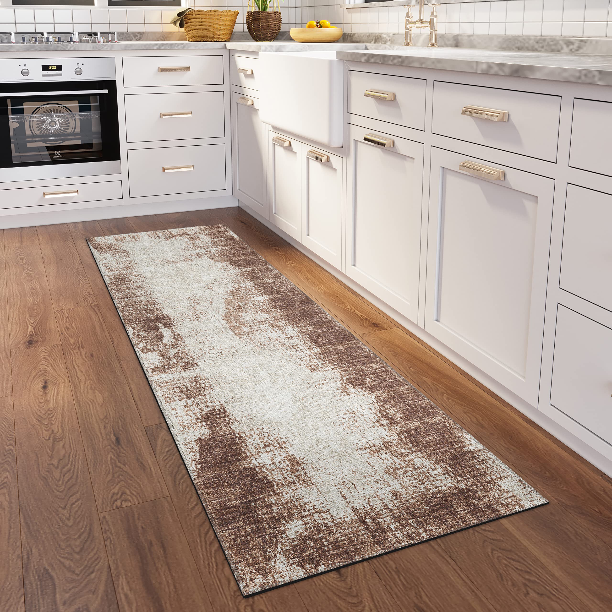 Addison Rugs Rylee ARY31 Brown Washable 2'3