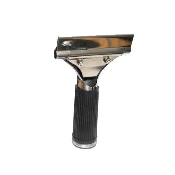 Premium Stainless Steel Scraper with Soft Grip Handle - 100mm Blade for Kitchen, BBQ, Grill & Outdoor Cooking - Perfect for Cleaning Stubborn Residue