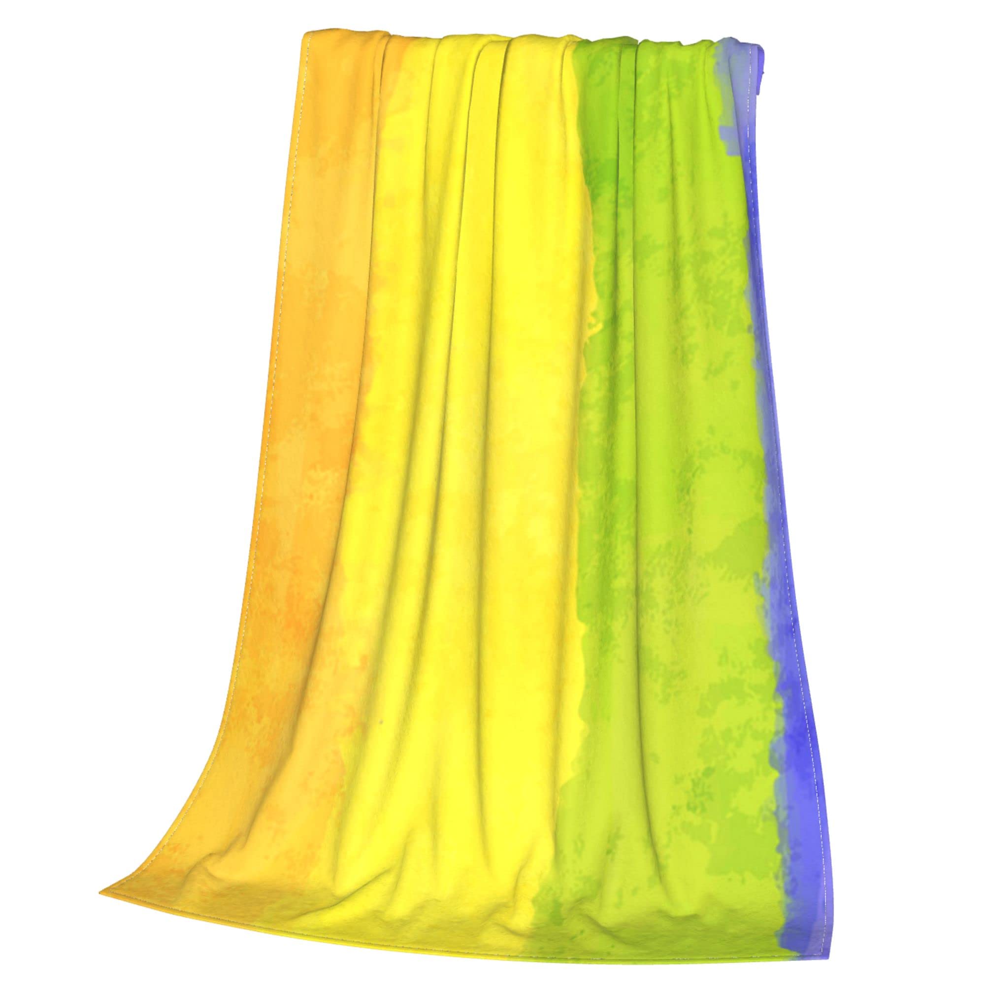 Soft & Warm Fleece Blankets for Couch, Sofa & Bed - All-Season Cozy Throw Blankets for Women & Men | Summer Cooling Fuzzy Blanket with LGBT Pride Flag Design | Perfect for Lounging, Netflix Nights & Gift Giving