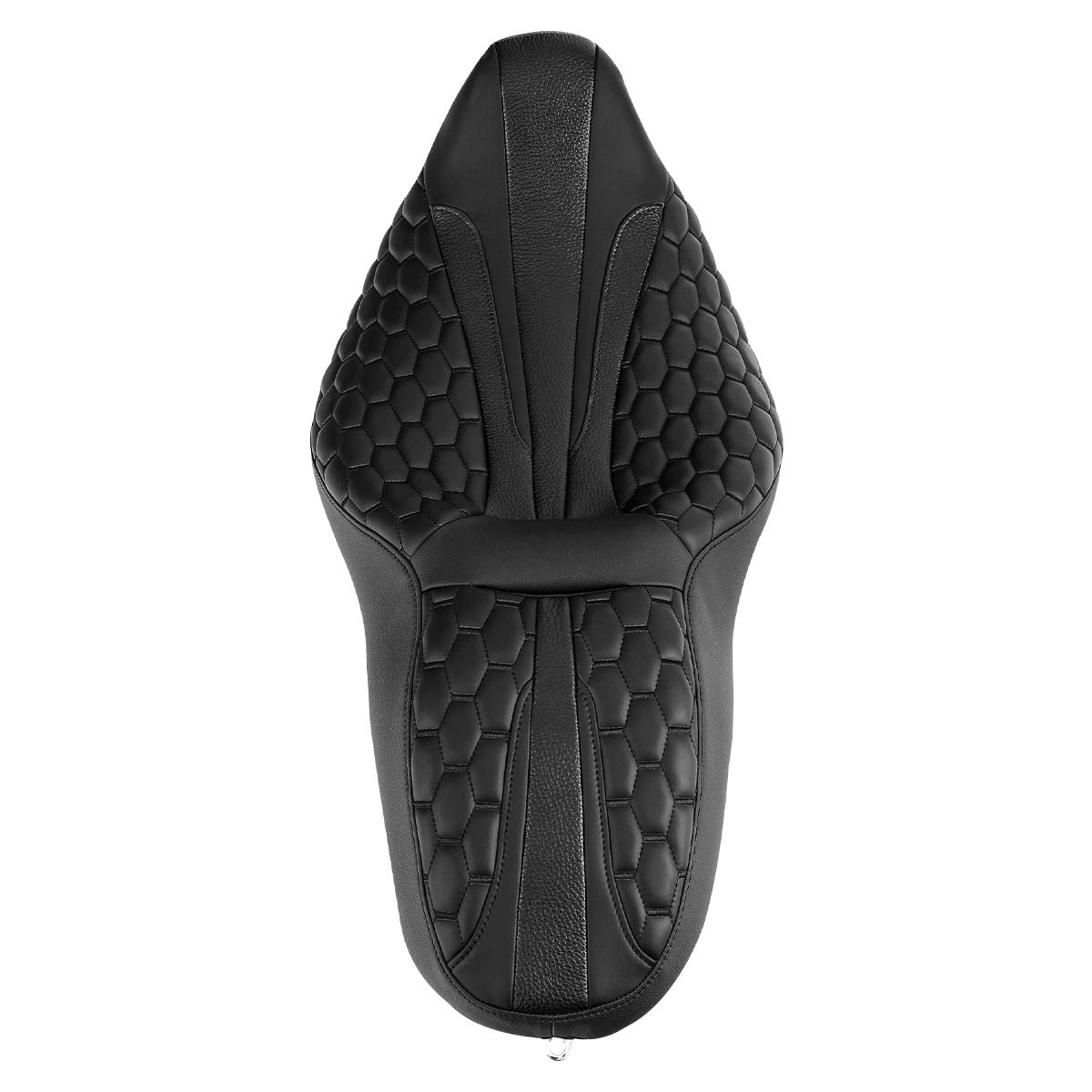 Premium One-Piece Motorcycle Seat for Harley Touring & Street Glide FLHX (2009-2023) - Comfortable Rider & Passenger Seat for Long Distance Cruising & Road Trips