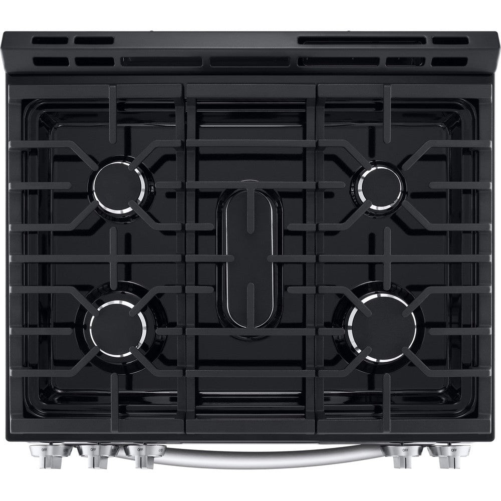 LG LSGL5831F 30-Inch 5.8 Cu Ft Smart Wi-Fi Enabled Gas Slide-In Range with EasyClean Technology - Perfect for Modern Kitchens & Home Cooking
