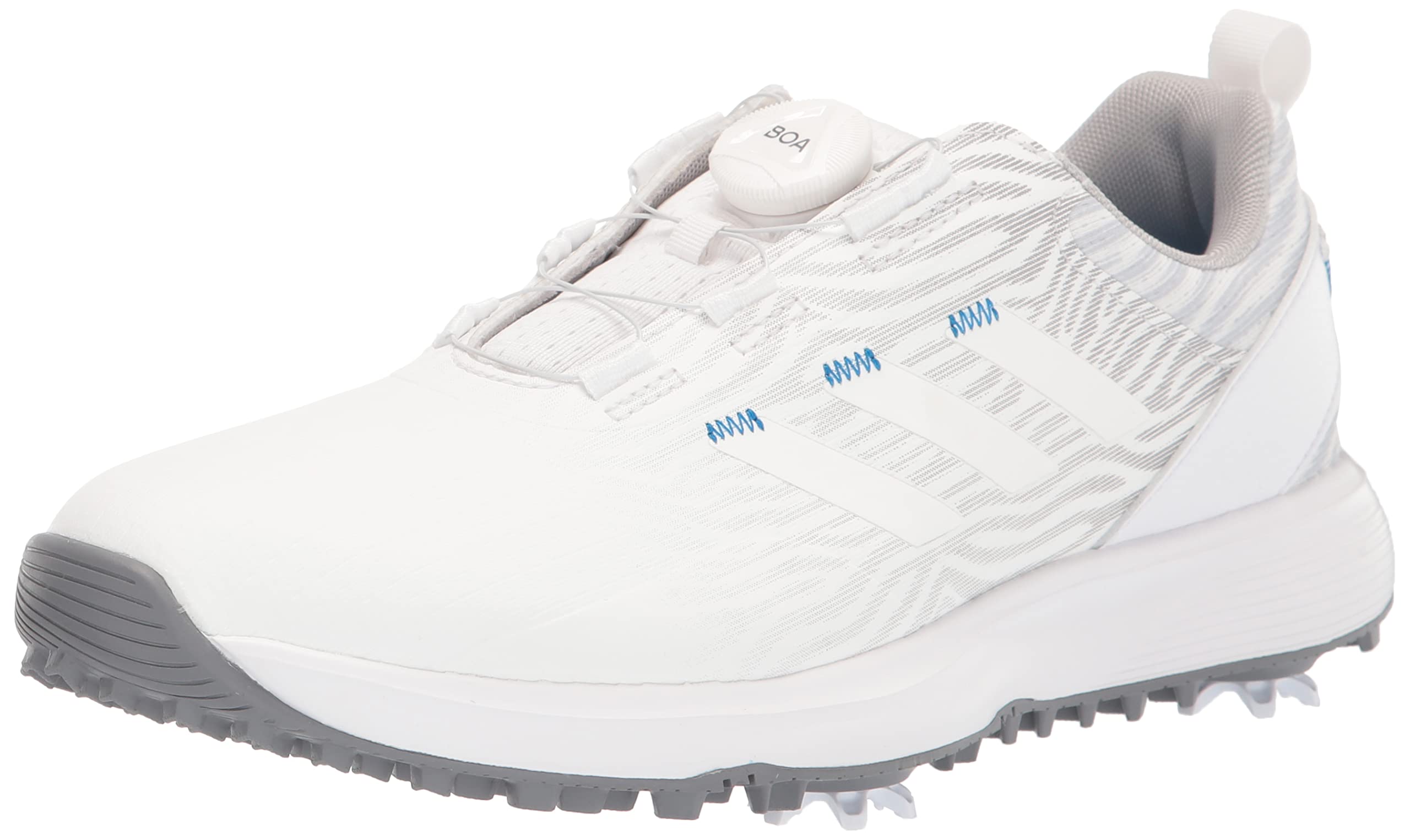 Adidas Women's S2g Boa Golf Shoes - Lightweight Waterproof Spiked Golf Footwear for Women | Perfect for Golf Course, Driving Range & Outdoor Sports