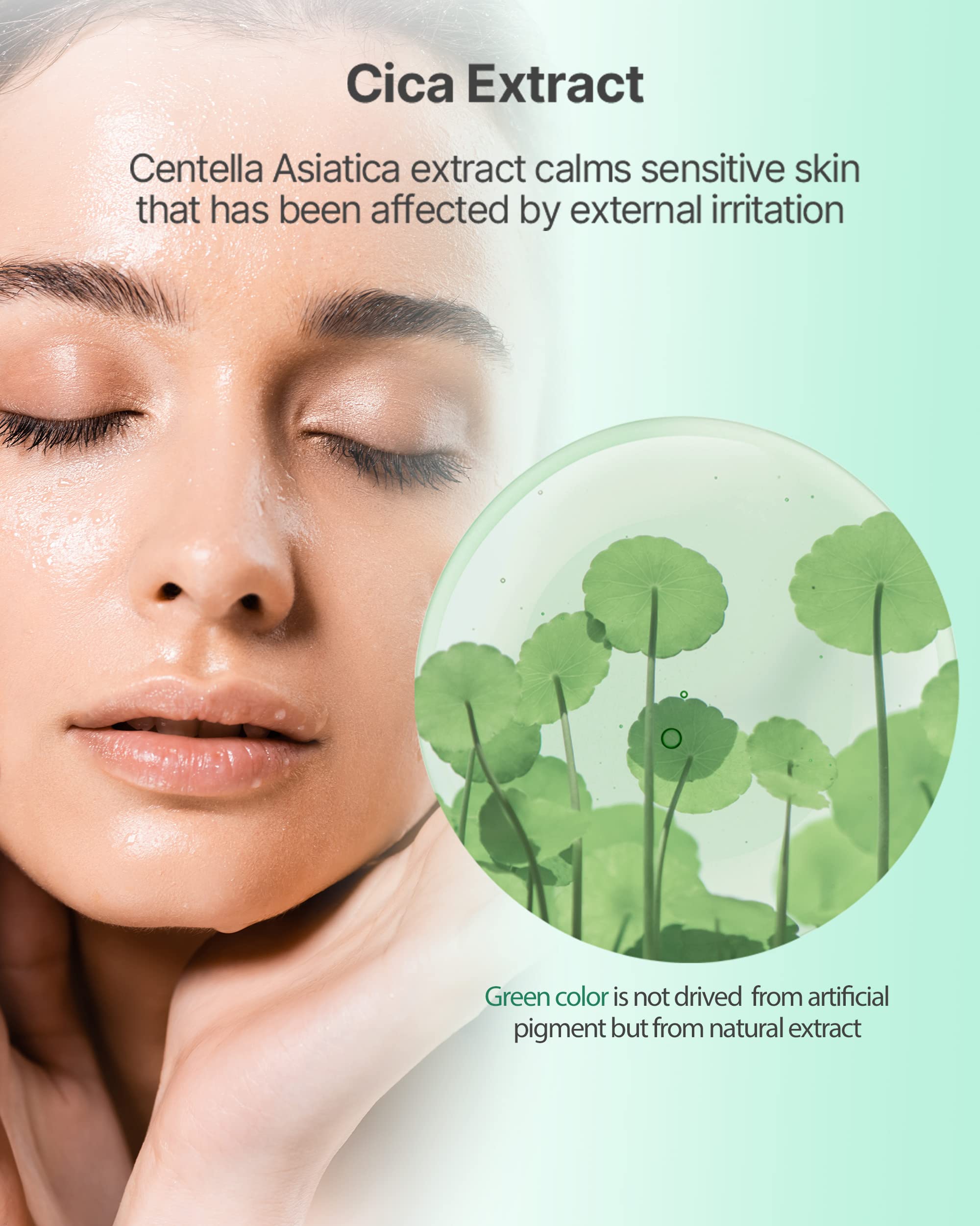 SNP CICA Panthenol Moisturizing Cream - Hydrating Overnight Face Mask with Hyaluronic Acid for Night Skincare