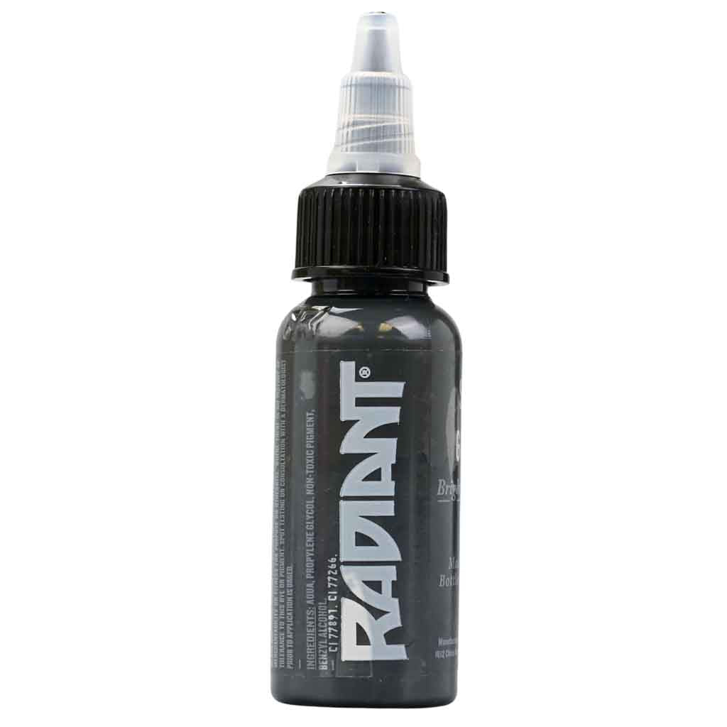 Premium Sly Gray Radiant Ink - 1 oz Bottle for Calligraphy, Art & DIY Projects - High-Quality Pigment Ink for Professional & Hobby Use