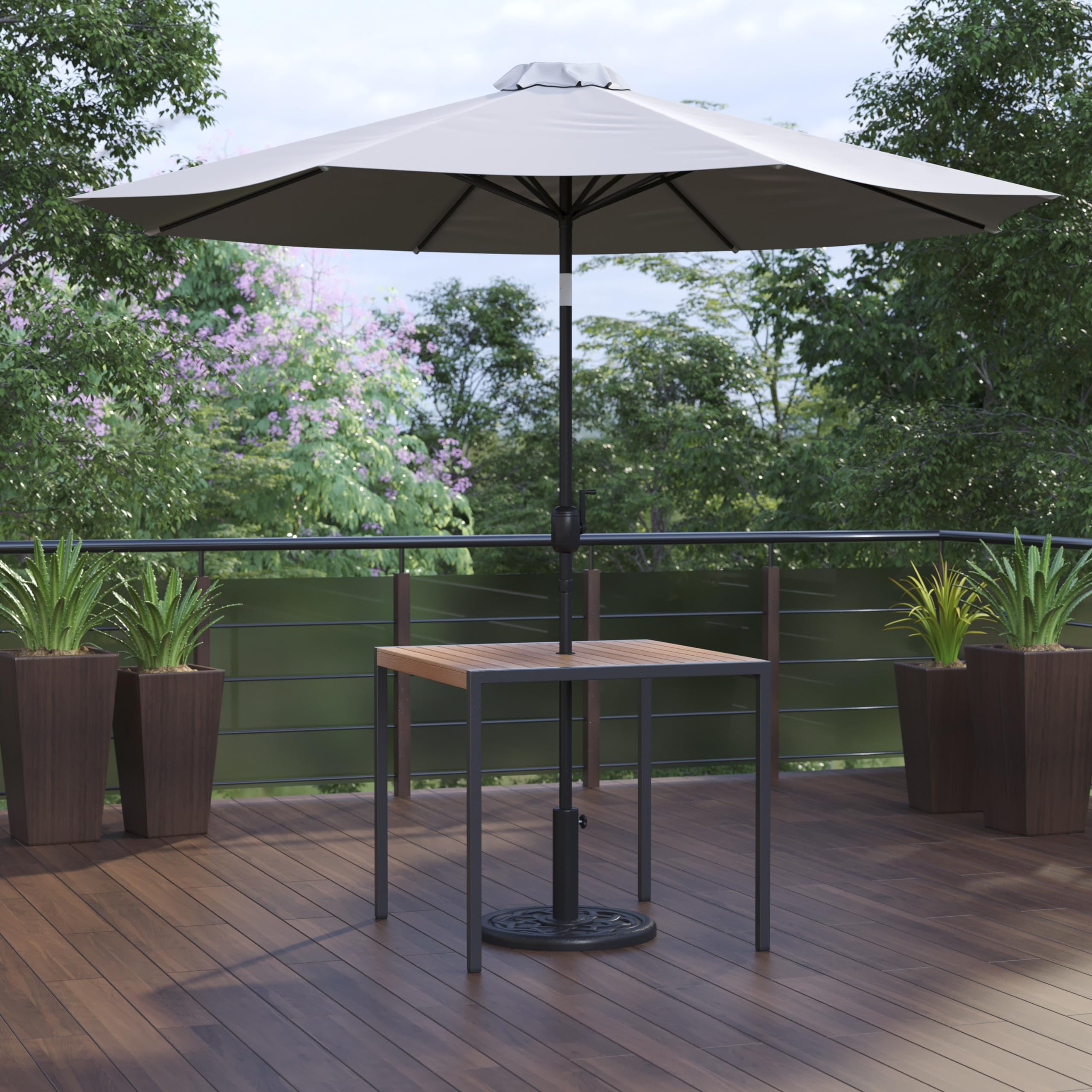 Flash Furniture Lark 3-Piece Outdoor Patio Dining Set - 35