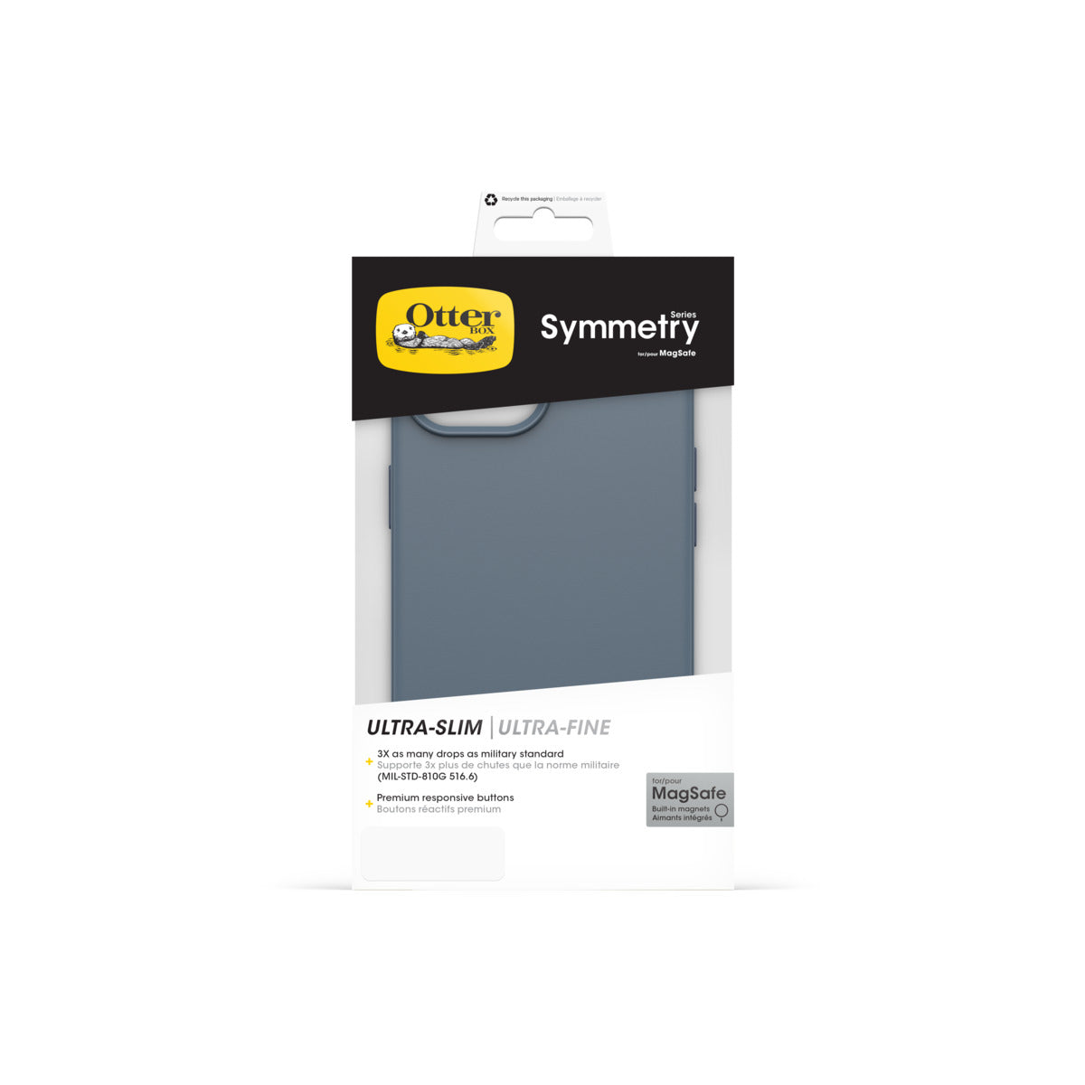 Otterbox MagSafe Symmetry Series Protective Case for iPhone 15 - Slim & Durable Cover with Magnetic Alignment - Perfect for Work, Travel & Everyday Use