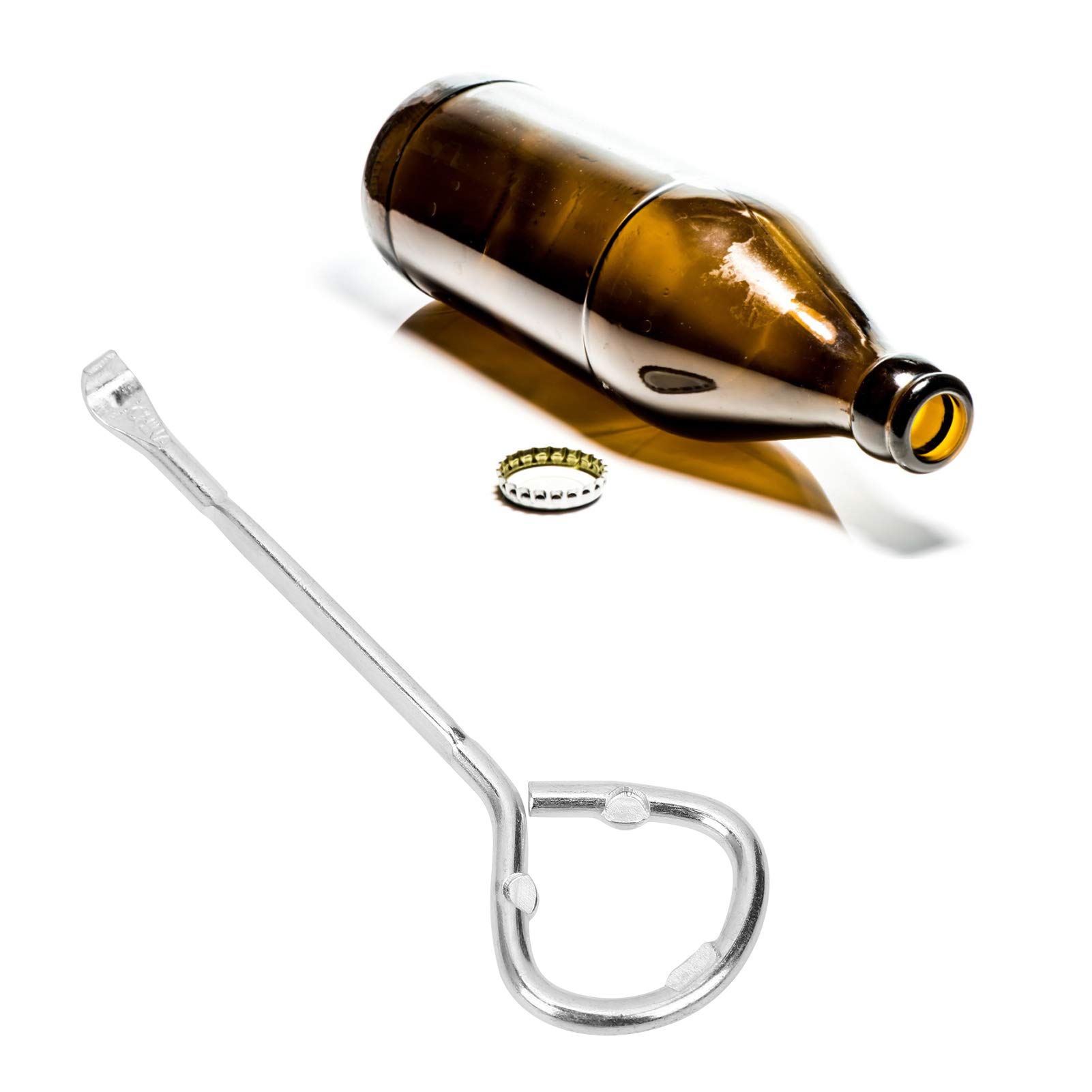 Premium Manual Can Opener - Heavy Duty M10 Steel Paint Can Opener Tool (12 Pack) for Paint Buckets, Beer Cans & Food Cans | Durable Kitchen & Workshop Accessory for Home, Restaurant & DIY Projects