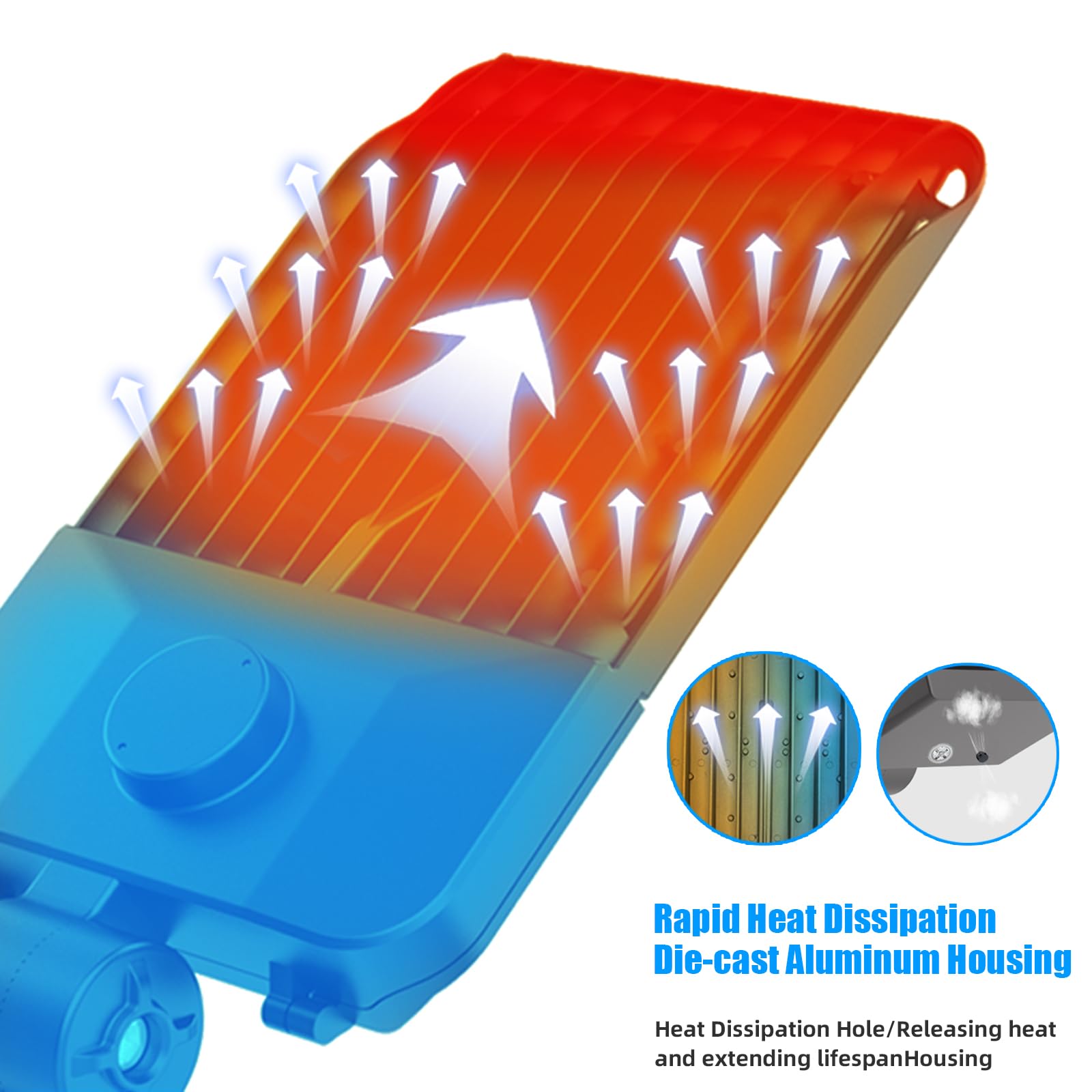 300W LED Parking Lot Lights Outdoor - 5000K Daylight White, Adjustable Slip Fit Mount with Dusk to Dawn Photocell Sensor, IP65 Waterproof, 39,000 Lumens Commercial Shoebox Pole Mount Lights for Stadiums, Roadways, Streets | Perfect for Parking Lots, Gas Stations & Warehouse Areas