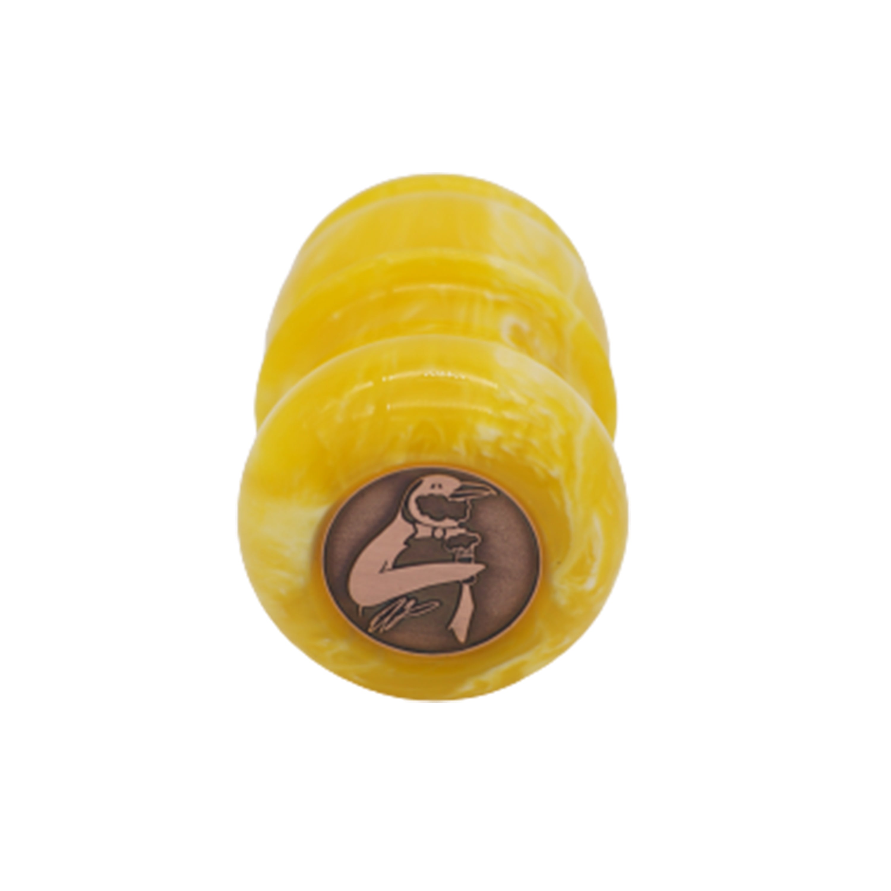Premium Handcrafted Lemon Drop Shaving Brush Handle - Fits 28mm & 30mm Knots - Perfect for Wet Shaving & Grooming Gifts for Men