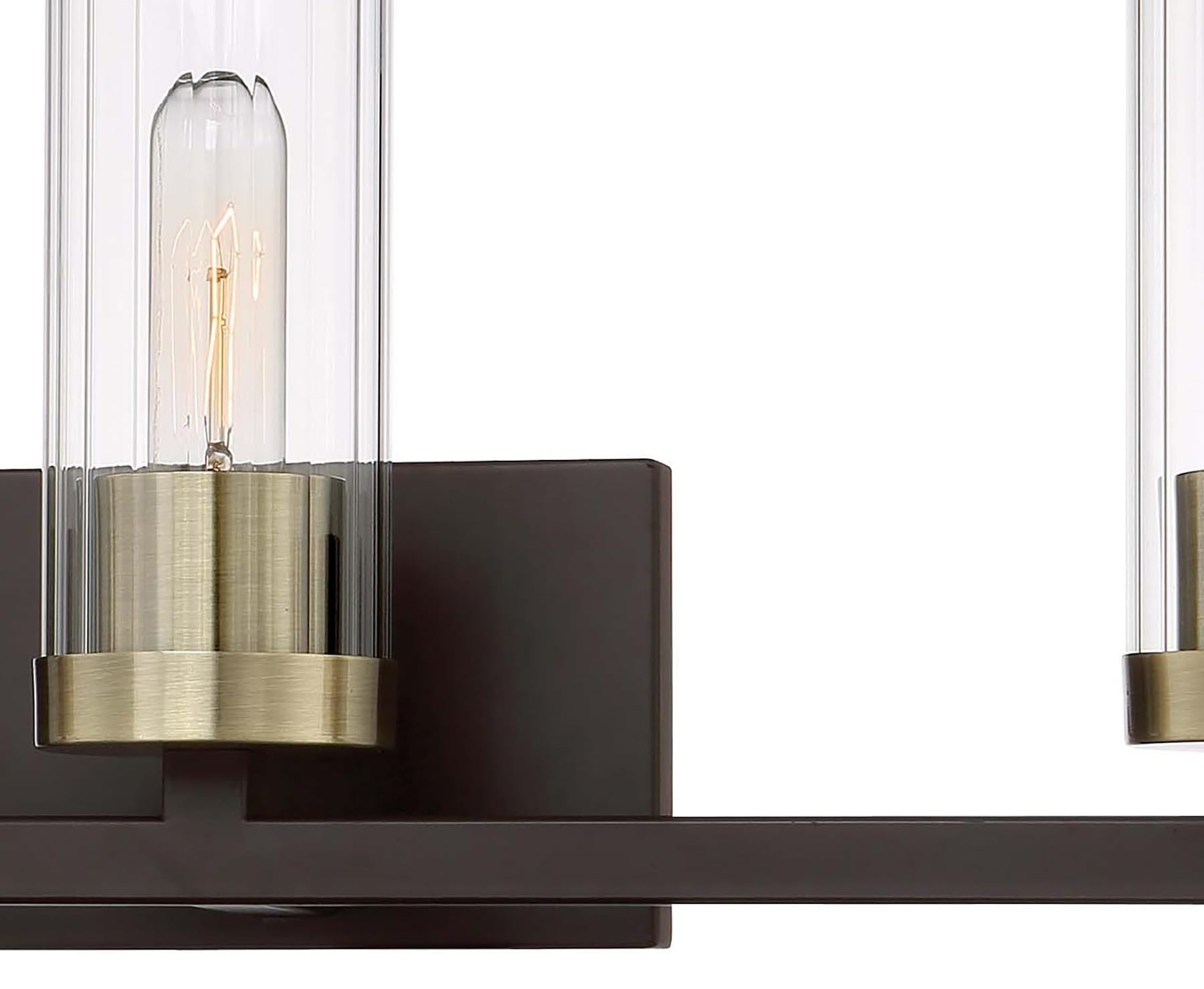 Minka Lavery Ainsley Court 3-Light Bathroom Vanity Lighting Fixture - 180W Wall Sconce in Aged Kingston Bronze - Perfect for Bathroom, Powder Room, and Dressing Area Illumination