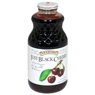 Organic Black Cherry Juice - 32 Fl Oz (Pack of 6) | Antioxidant-Rich, No Sugar Added | Perfect for Breakfast, Smoothies & Healthy Snacking